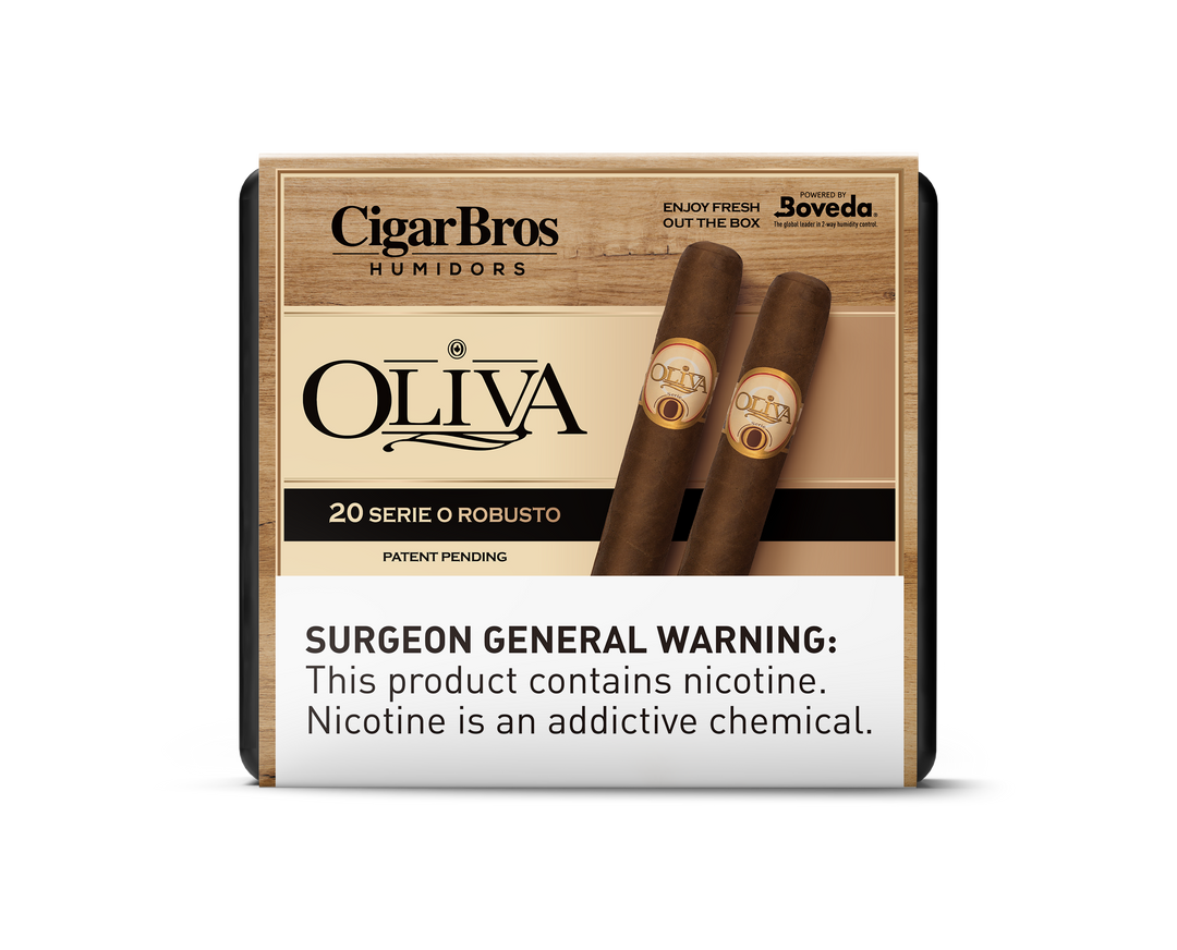 20ct Oliva Serie O Robusto + 9% Discount + FREE Humidor