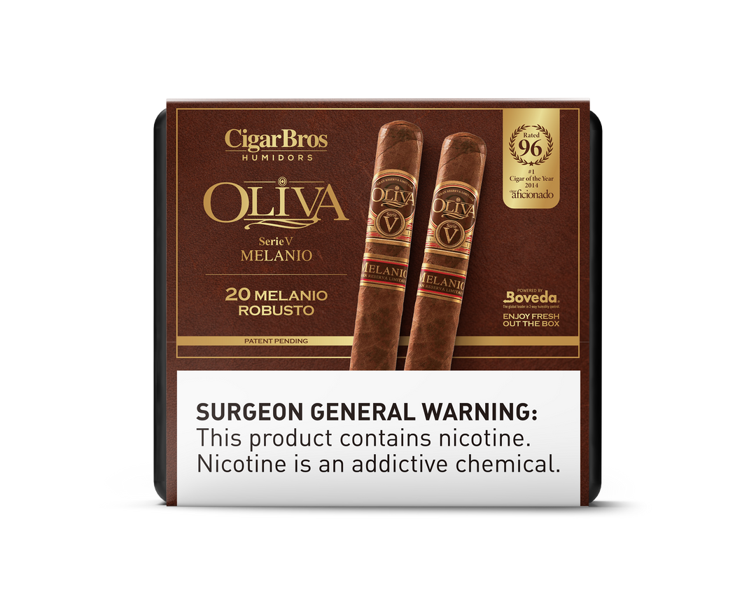 20ct Oliva Melanio Robusto + 9% Discount + FREE Humidor