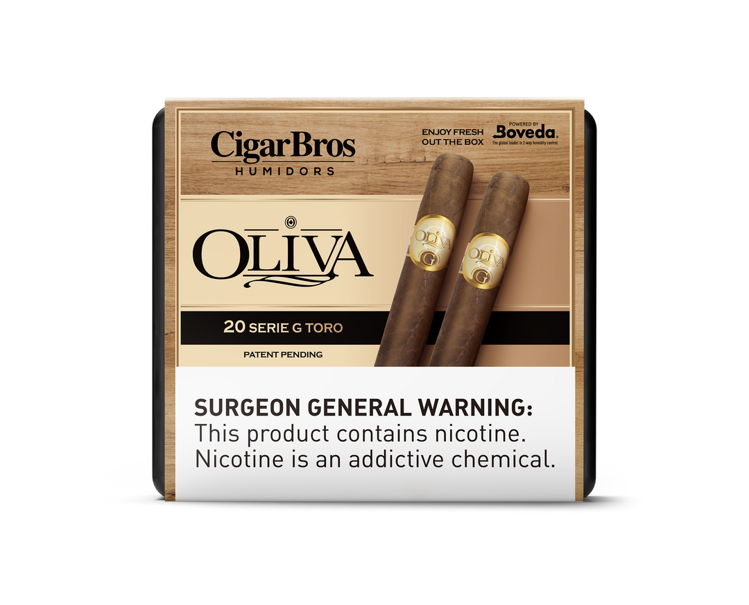 20ct Oliva Serie G Toro + 9% Discount + FREE Humidor