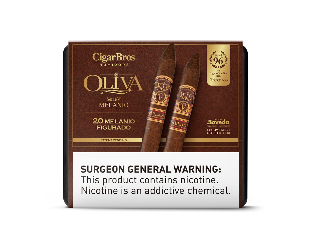 20ct Oliva Melanio Figurado + 9% Discount + FREE Humidor