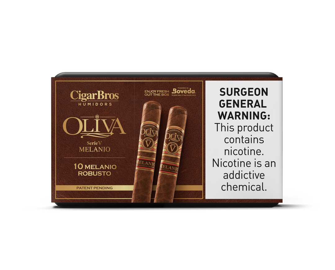 10ct Oliva Melanio Robusto + 7% Discount + FREE Humidor