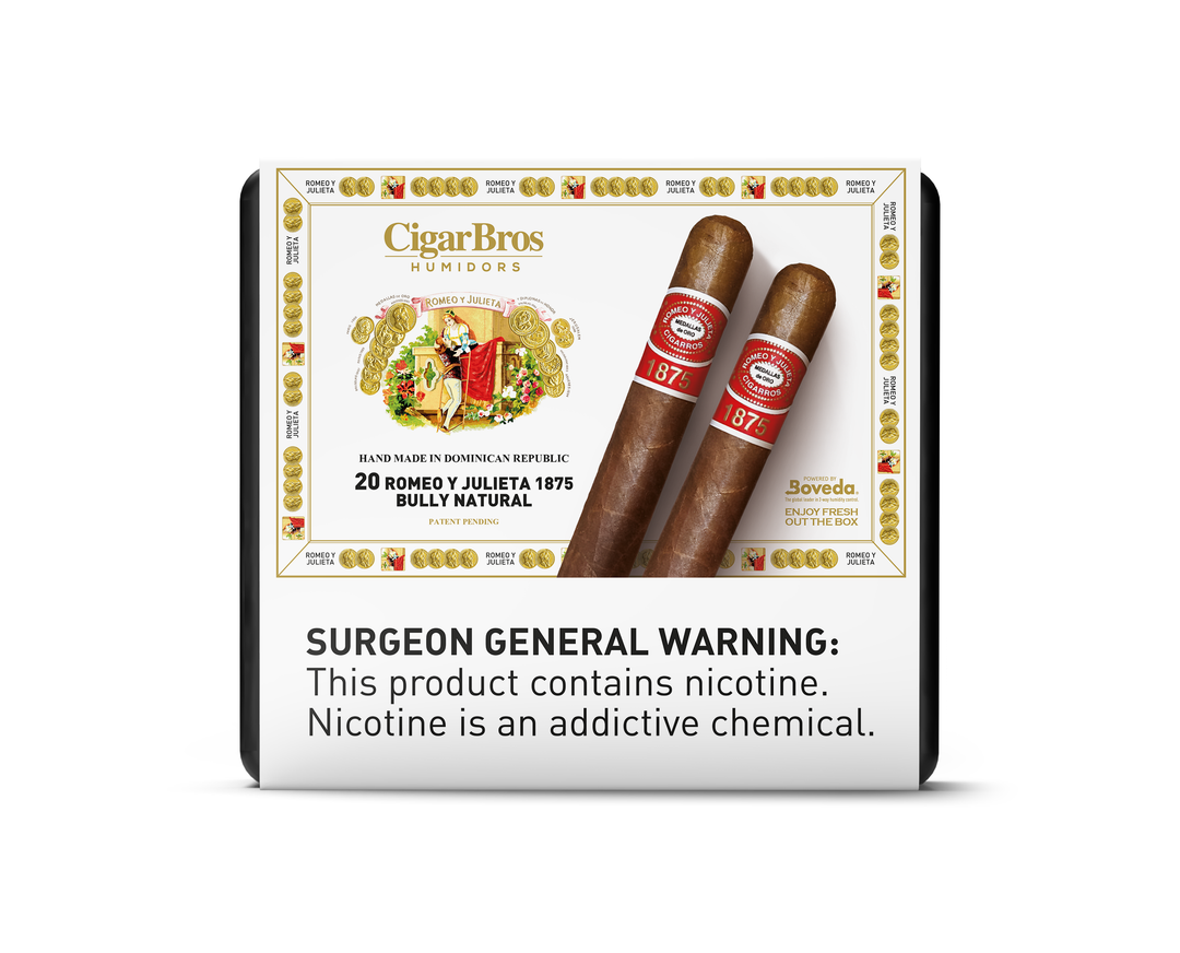 20ct Romeo Y Julieta Bully + 9% Discount + FREE Humidor