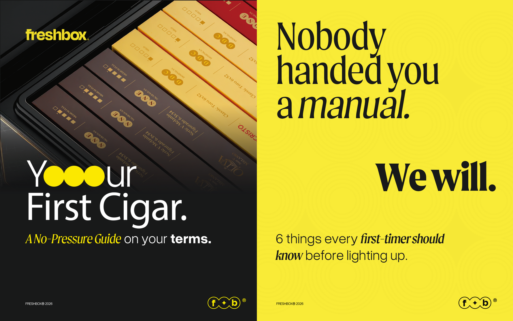 Your First Cigar: A No-Pressure Guide for Beginners