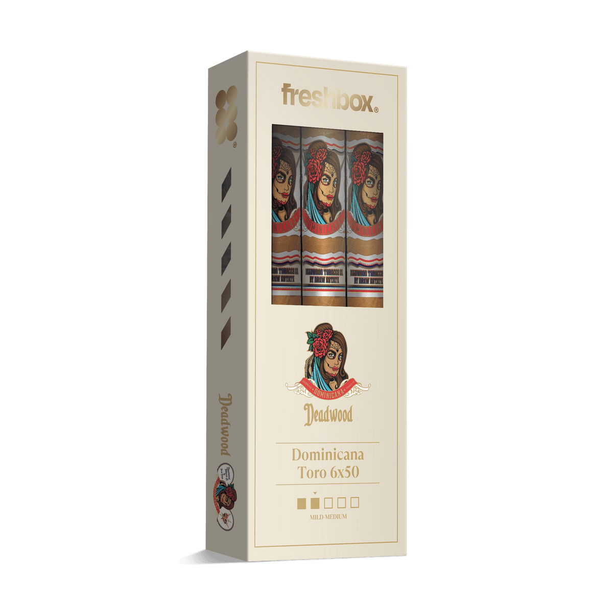 Deadwood Dominica Toro 6x50 FreshBox | 3-Pack