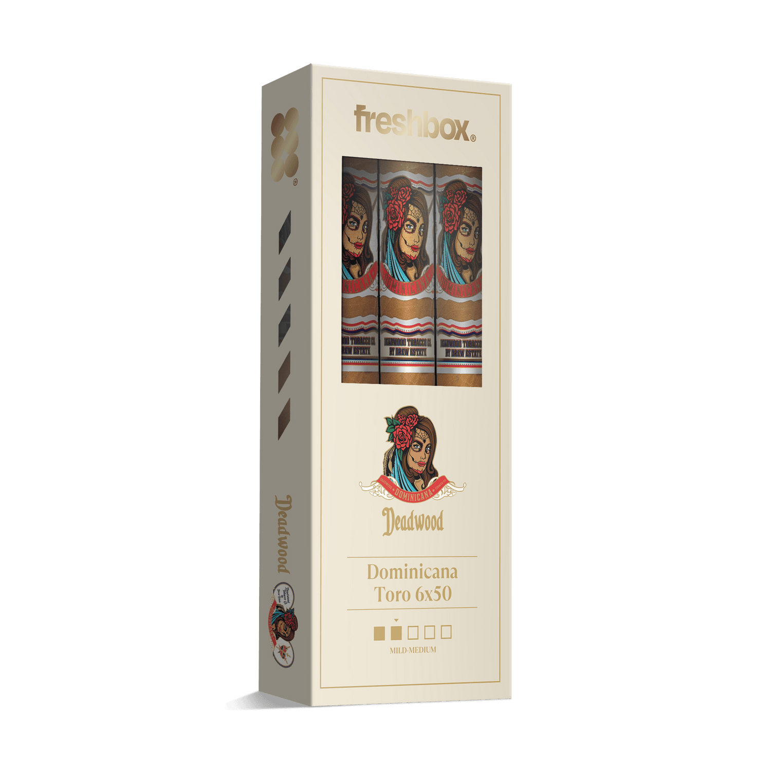 Deadwood Dominica Toro 6x50 FreshBox | 3-Pack