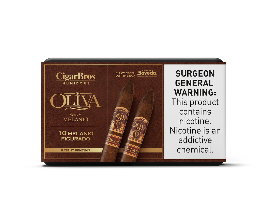 10ct Oliva Melanio Figurado + 7% Discount + FREE Humidor