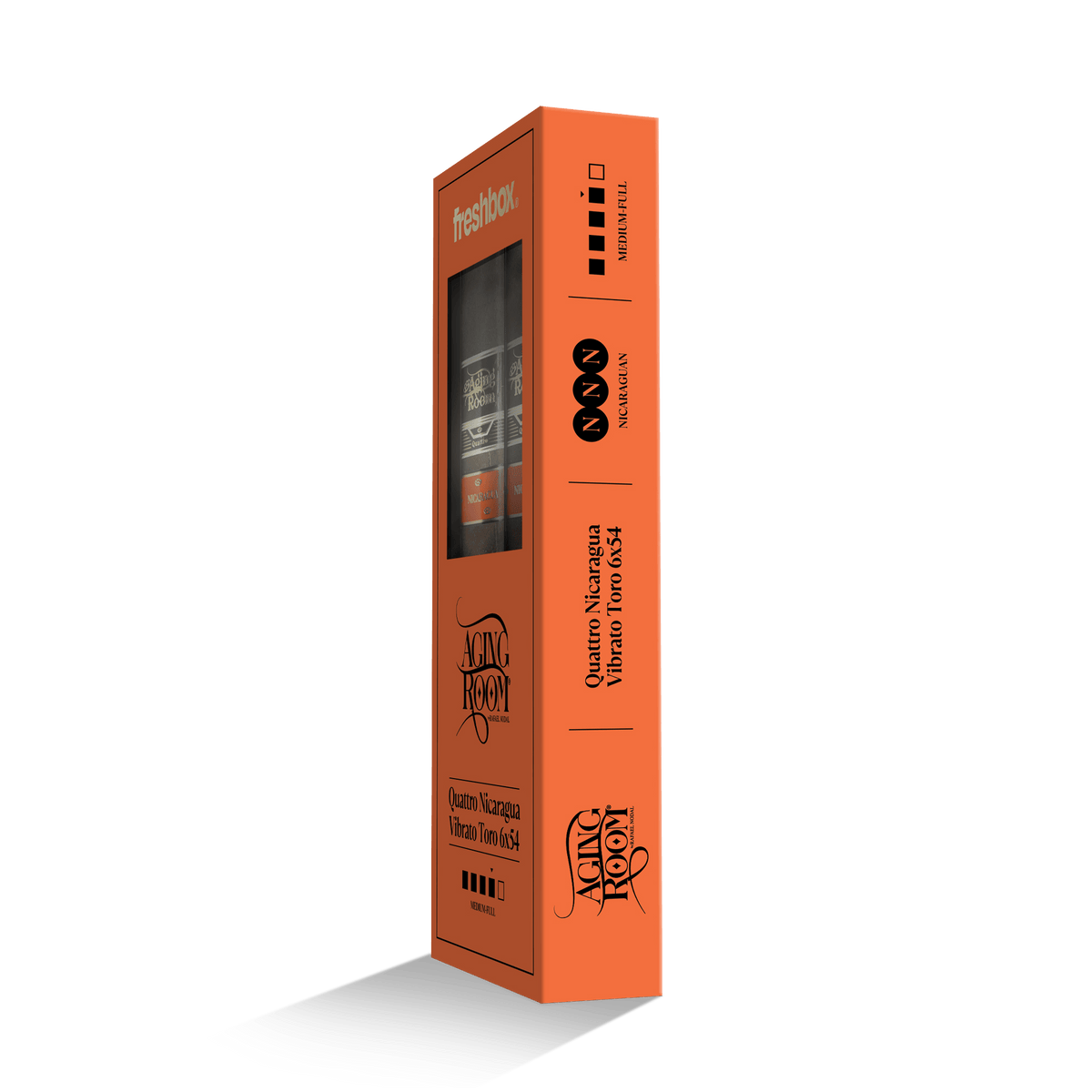 Aging Room Quattro Nicaragua Vibrato Toro 6x54 FreshBox | 3-Pack