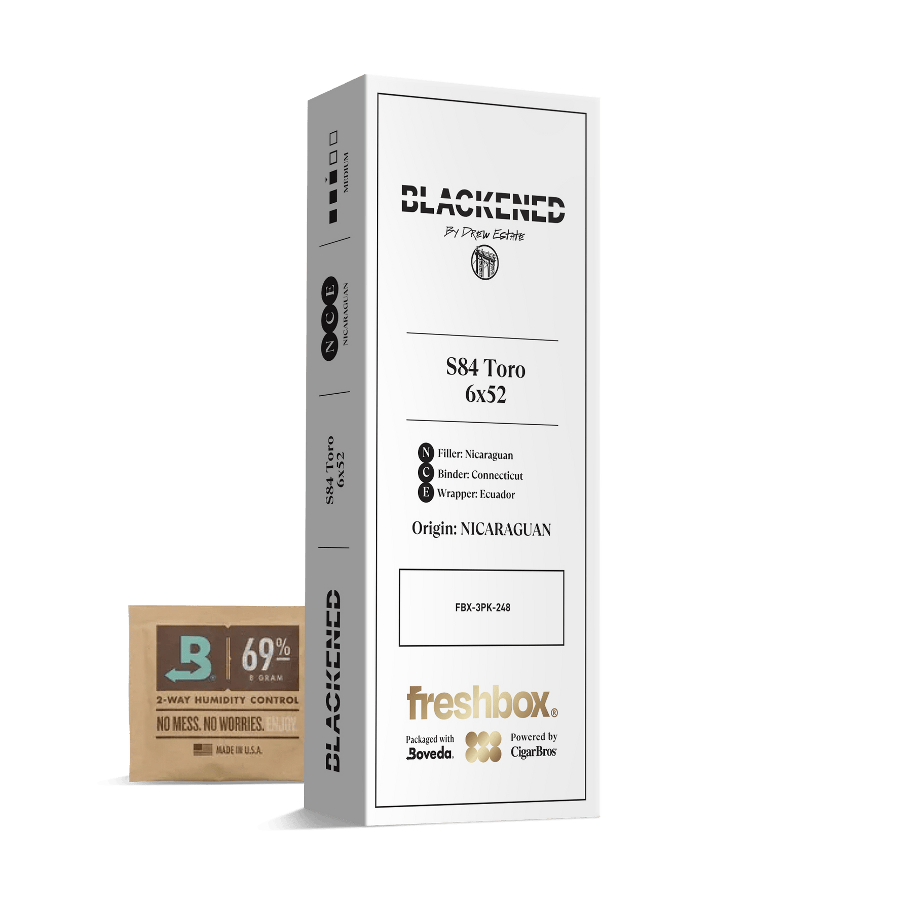 Blackened S84 Toro 6x52 FreshBox | 3-Pack