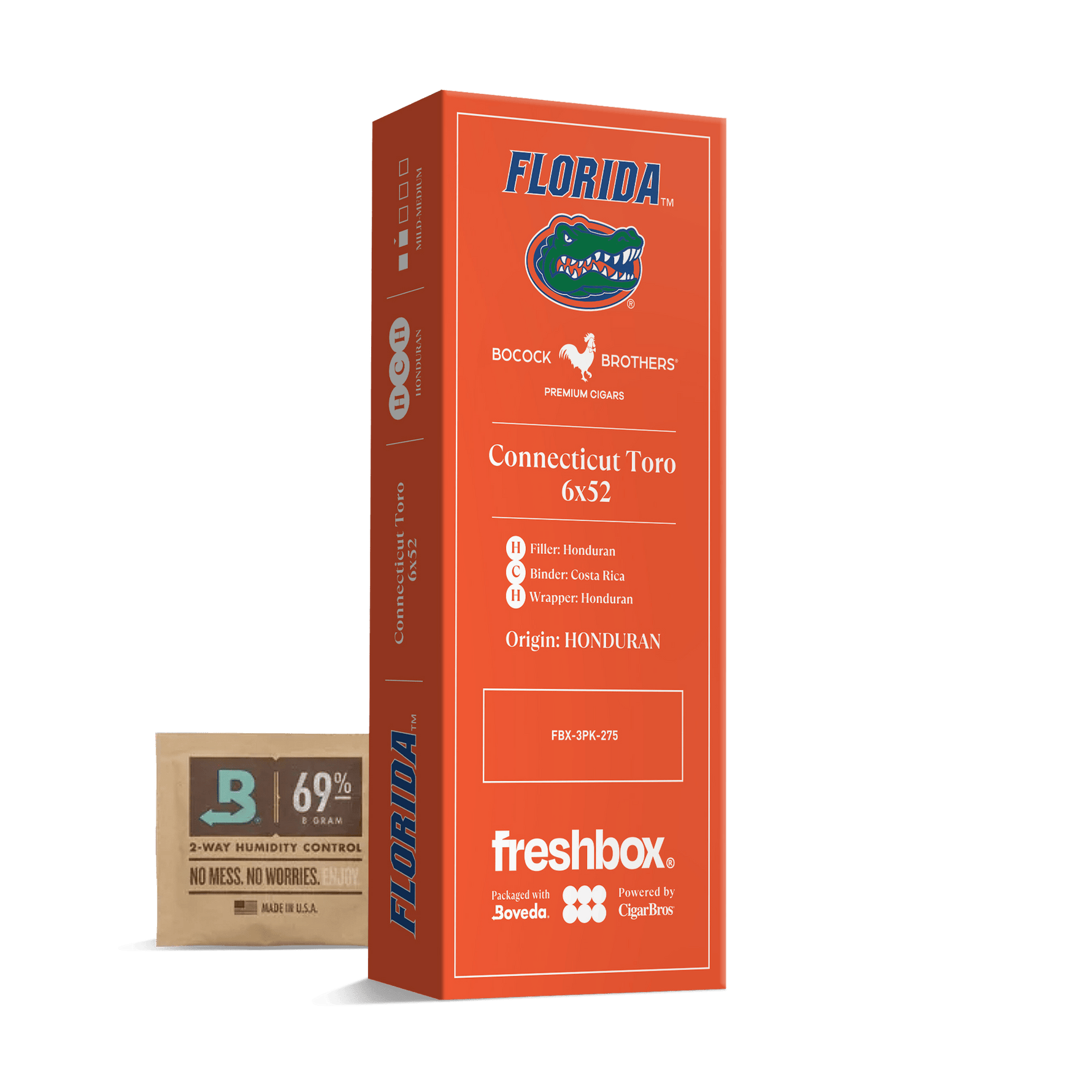 Boccock Brothers Florida Connecticut 6x52 FreshBox | 3-Pack