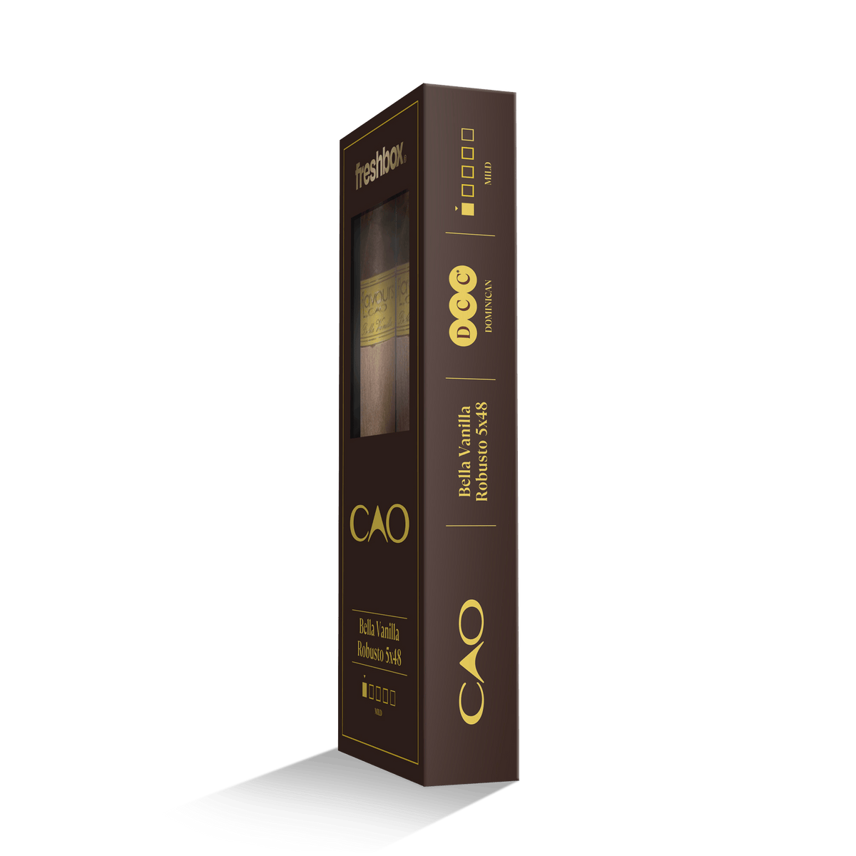 CAO Bella Vanilla Robusto 5x48 FreshBox | 3-Pack
