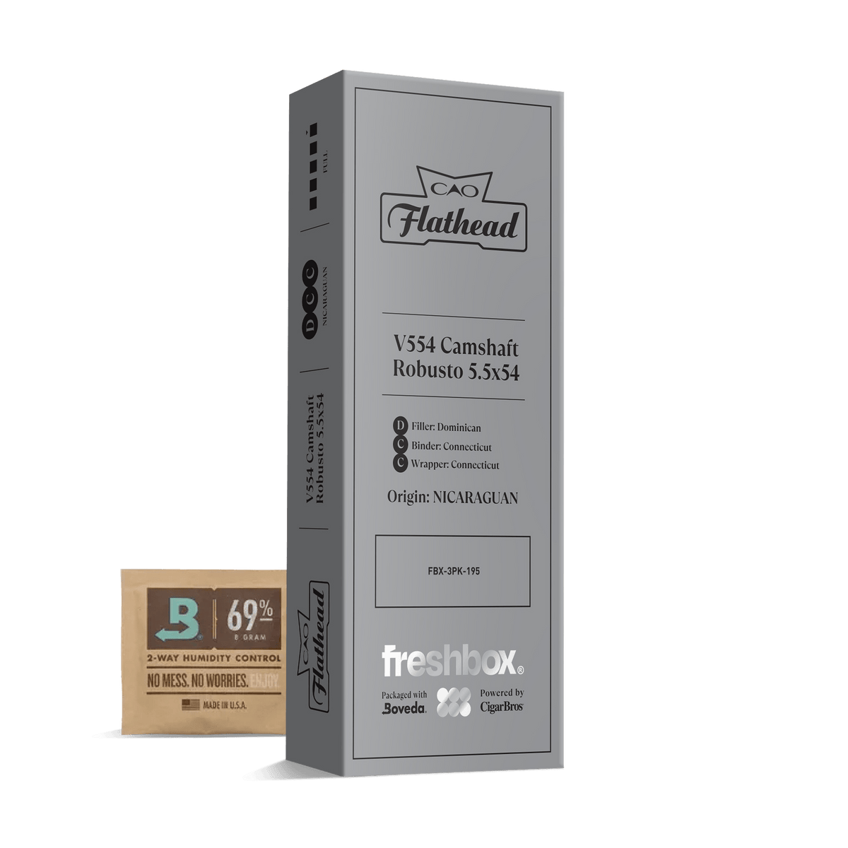 CAO Flathead Camshaft V554 5.5x54 FreshBox | 3-Pack