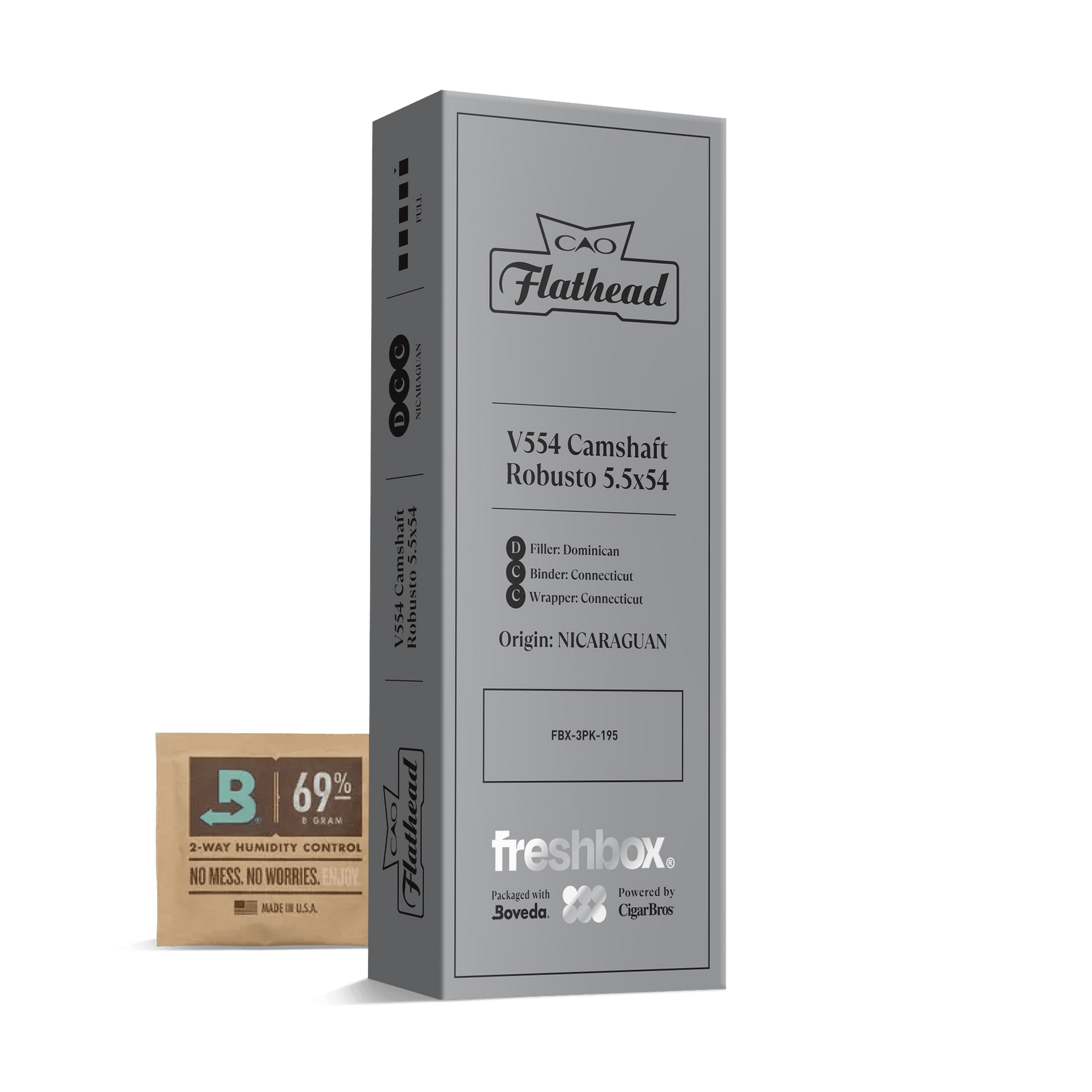 CAO Flathead Camshaft V554 5.5x54 FreshBox | 3-Pack