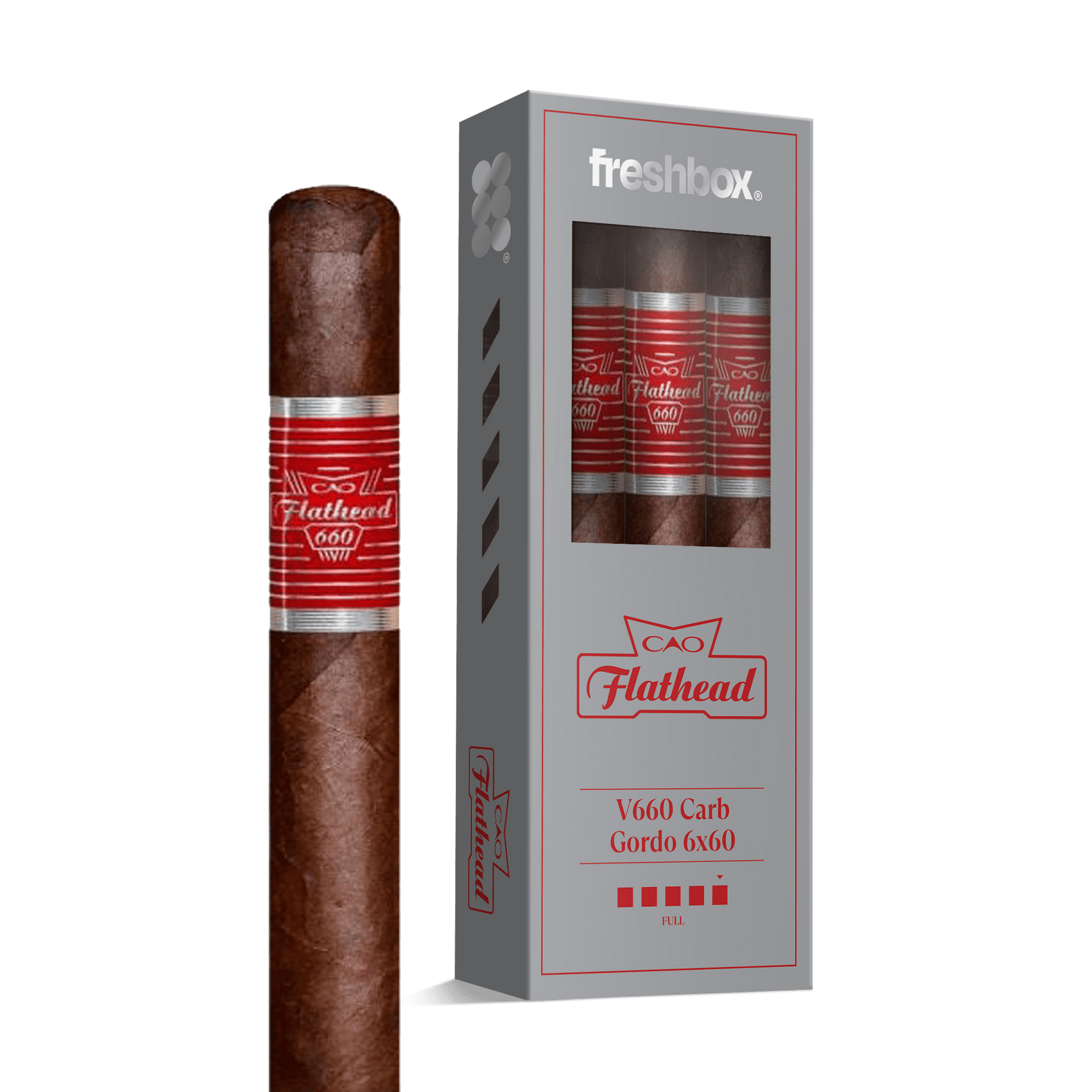 CAO Flathead V660 Carb 6x60 FreshBox | 3-Pack
