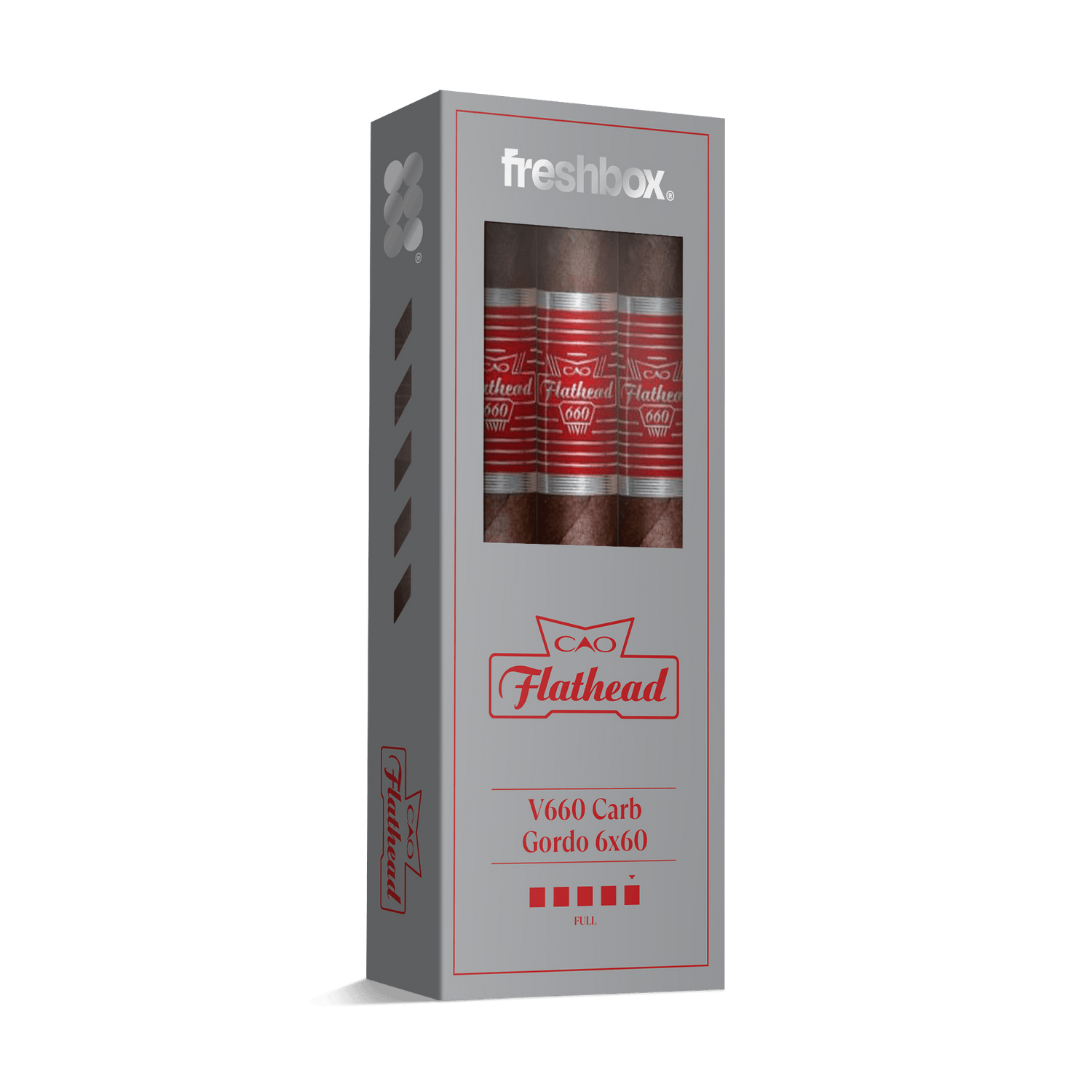 CAO Flathead V660 Carb 6x60 FreshBox | 3-Pack