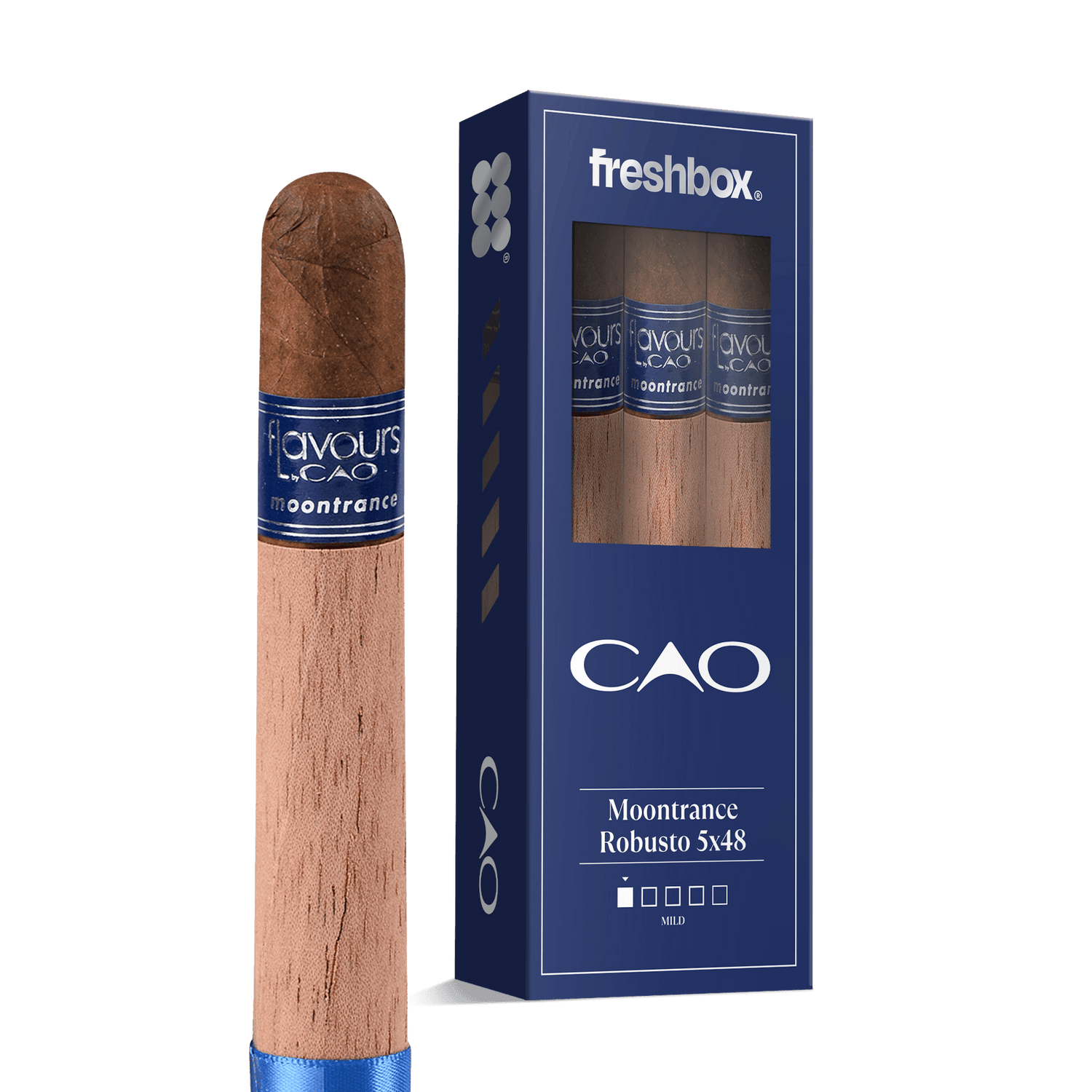 CAO Moontrance Robusto 5x48 FreshBox | 3-Pack