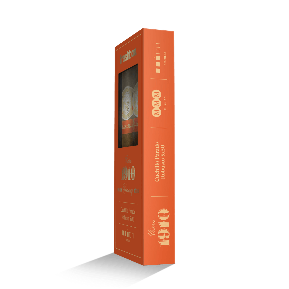 Casa 1910 Cuchillo Parado Robusto 5x50 FreshBox | 3-Pack