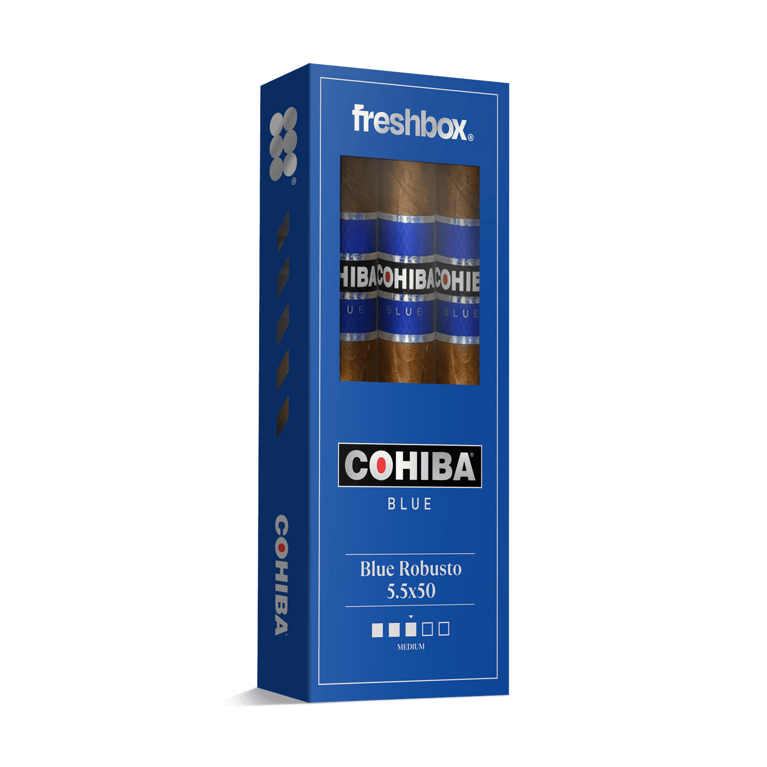 Cohiba Blue Robusto 5.5x50 FreshBox | 3-Pack