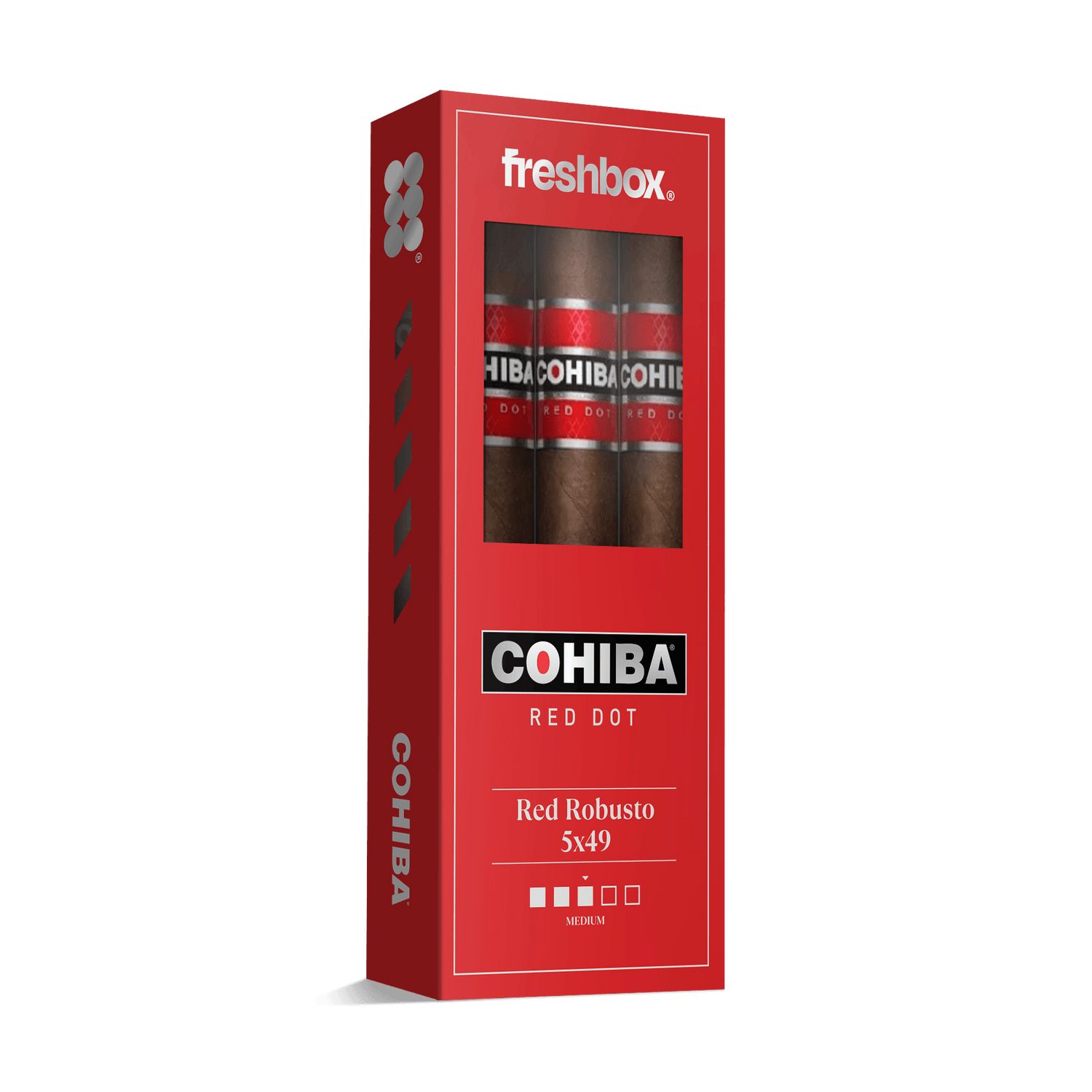 Cohiba Red Robusto 5x49 FreshBox | 3-Pack