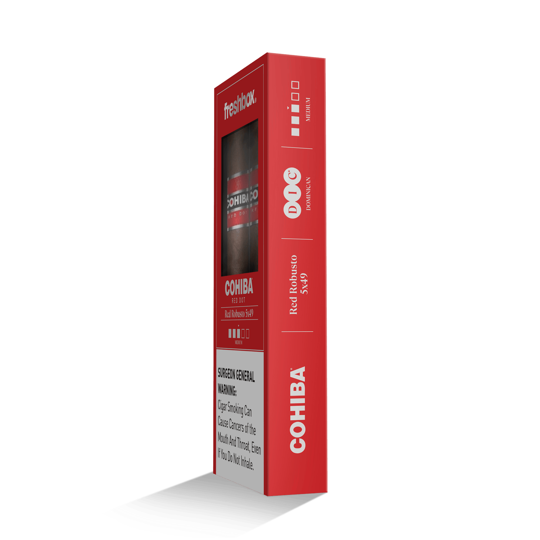 Cohiba Red Robusto 5x49 FreshBox | Cigar 3-Pack