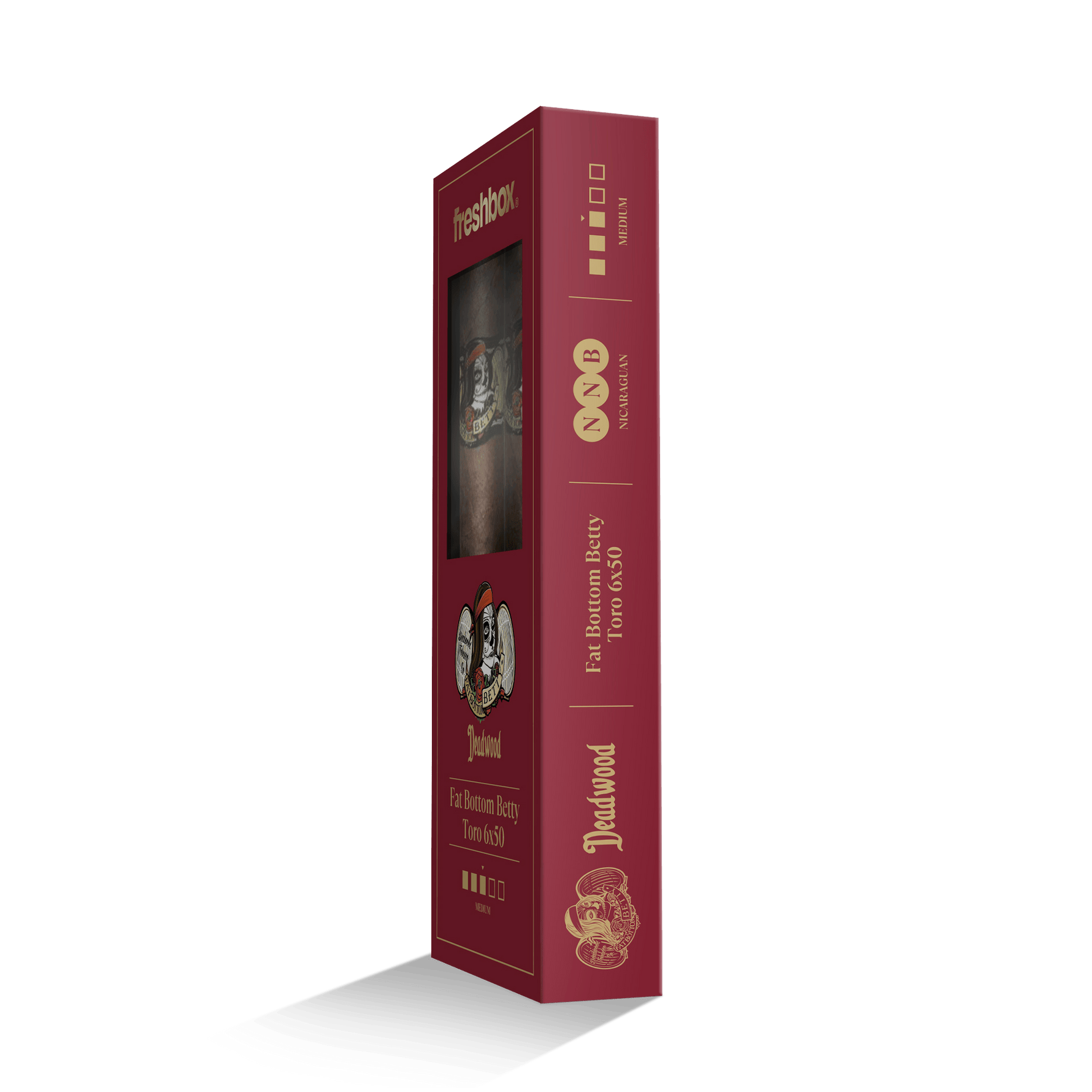 Deadwood Fat Bottom Betty Toro 6x50 FreshBox | 3-Pack