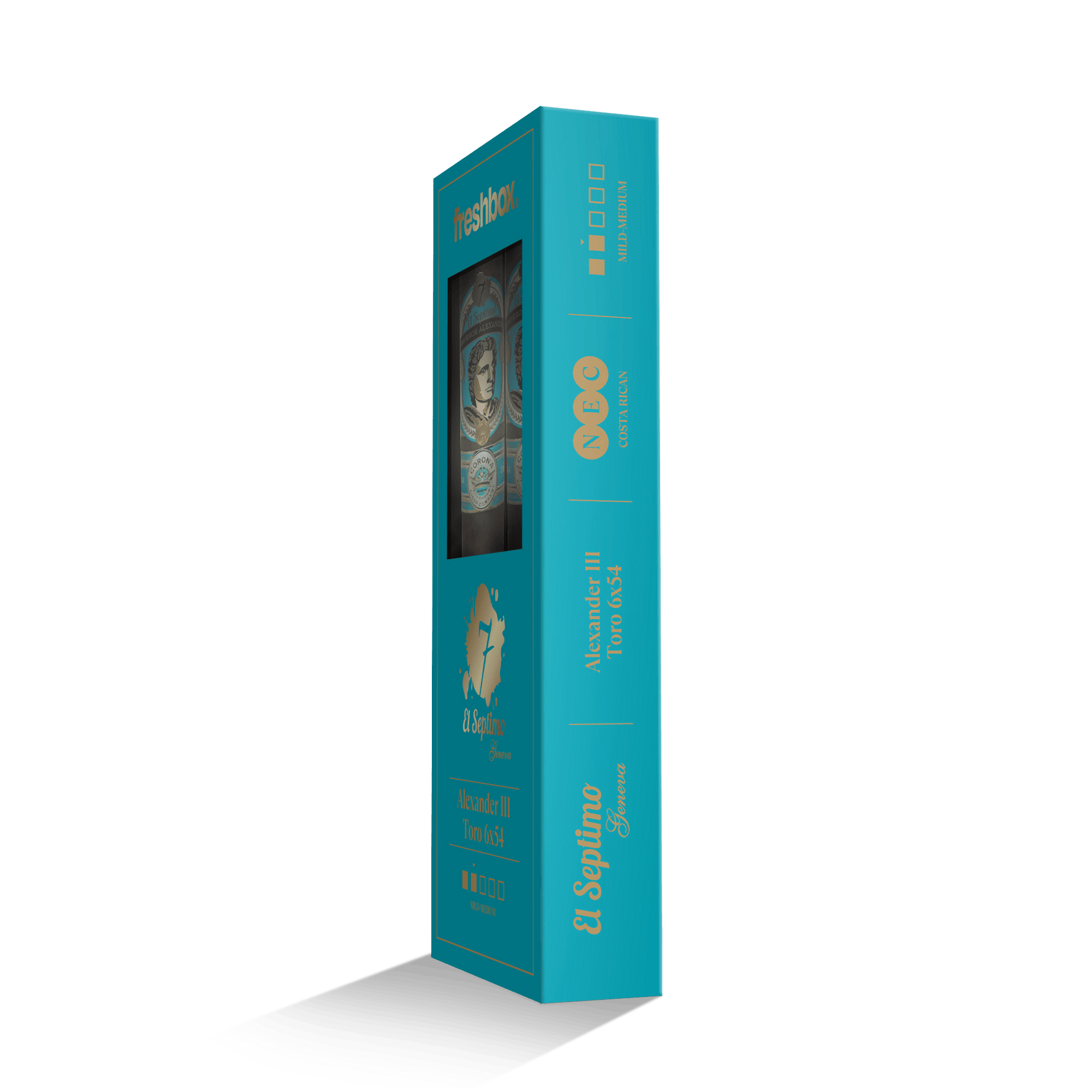 El Septimo Alexander III Toro 6x54 FreshBox | 3-Pack