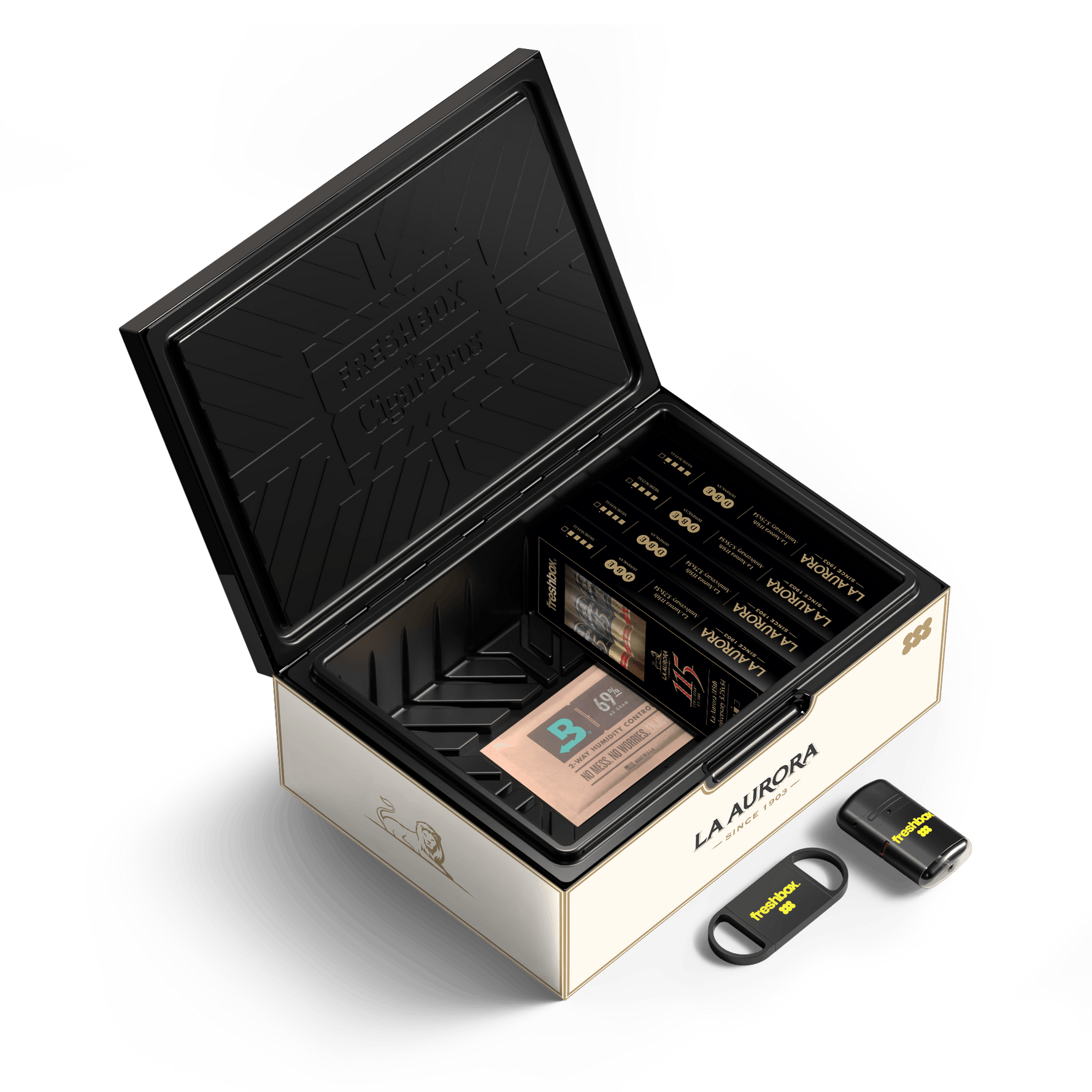FreshBox™ La Aurora Edition Humidor Starter Kit