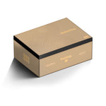 FreshBox Modular Magnetic Humidor – Onyx Gold | Stackable | Pod-Based Cigar Storage