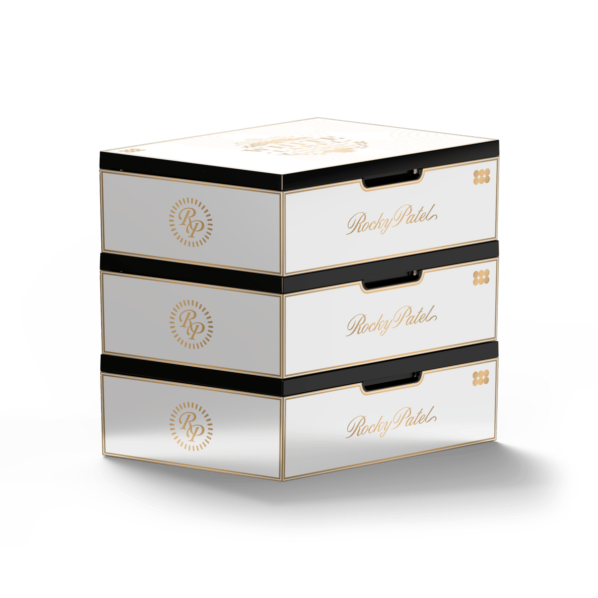FreshBox™ Rocky Patel White Label Edition Humidor Starter Kit