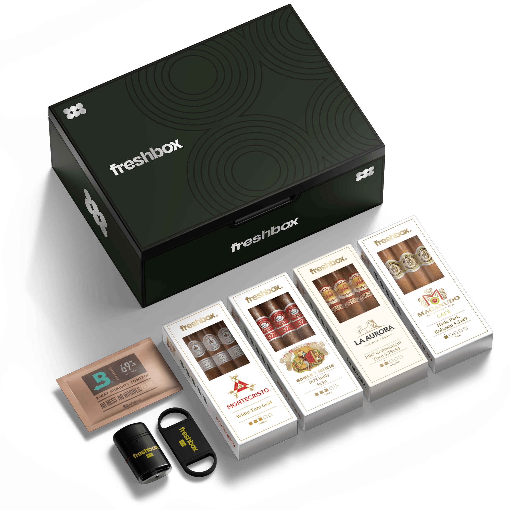 FreshBox Starter Kit in Onyx Steel colorway