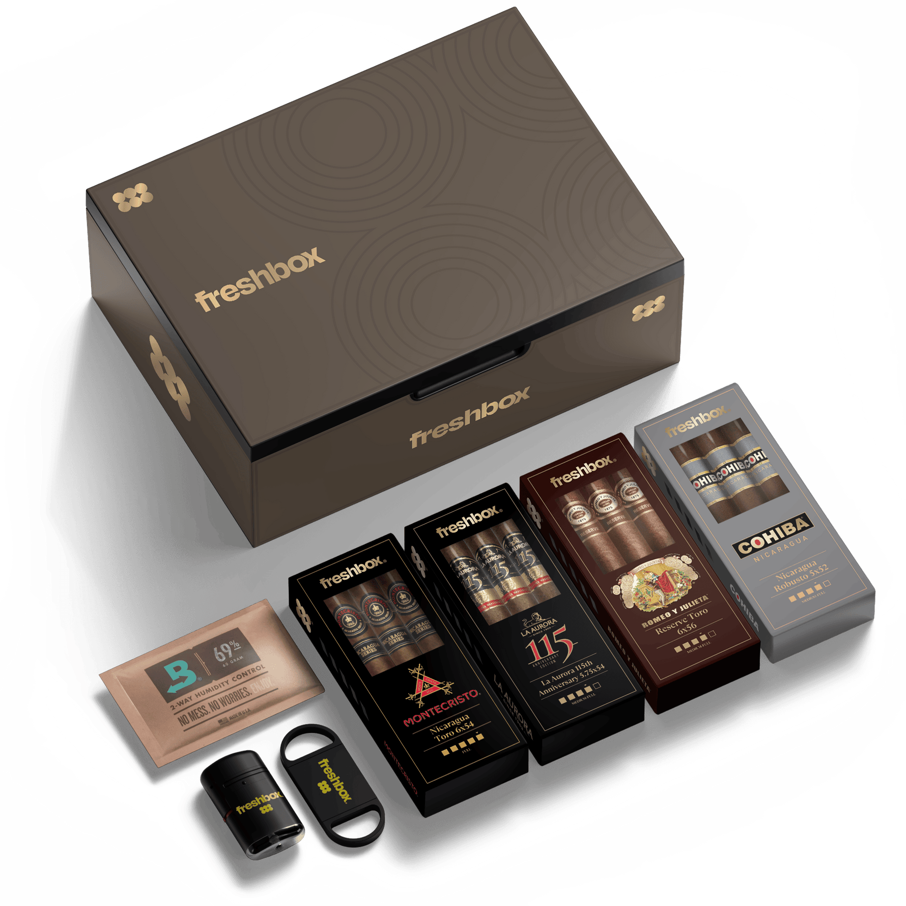 FreshBox Starter Pack Classic / Timeless Brands / Rich / Bold / Complex / Mocha Gold