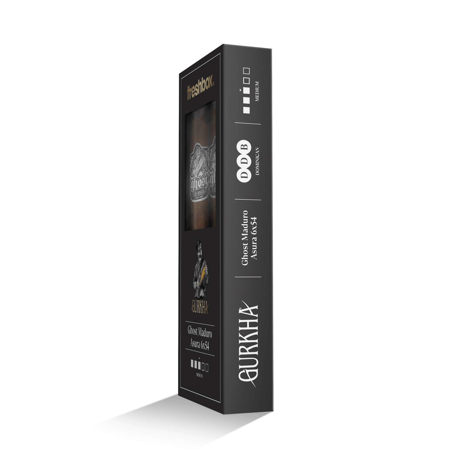 Gurkha Ghost Maduro Asura 6x54 FreshBox | 3-Pack