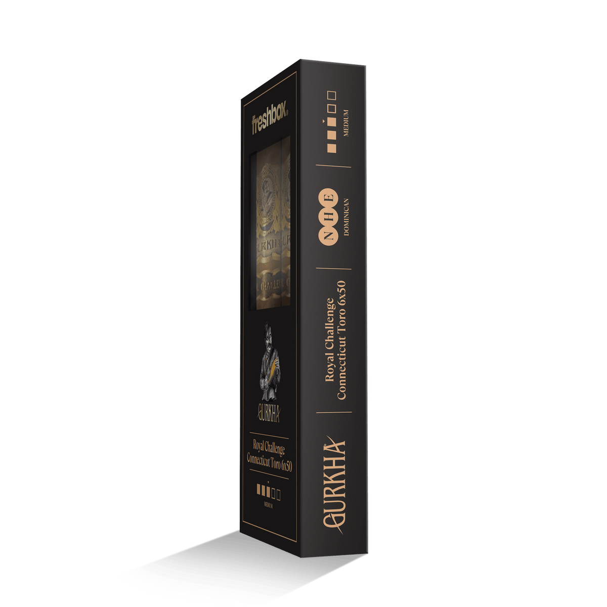 Gurkha Royal Challenge Connecticut Toro 6x50 FreshBox | 3-Pack