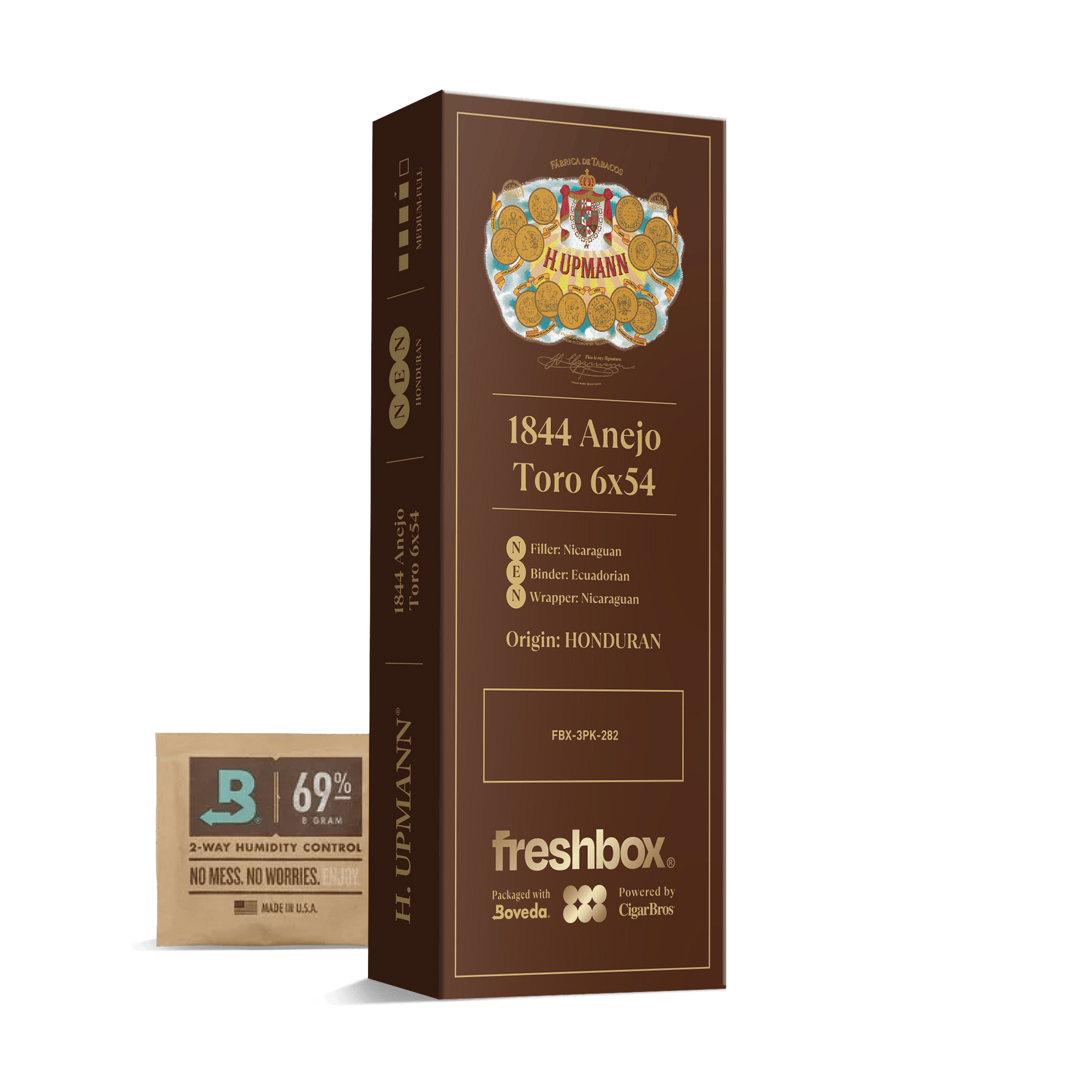 H Upmann 1844 Anejo Toro 6x54 FreshBox | 3-Pack