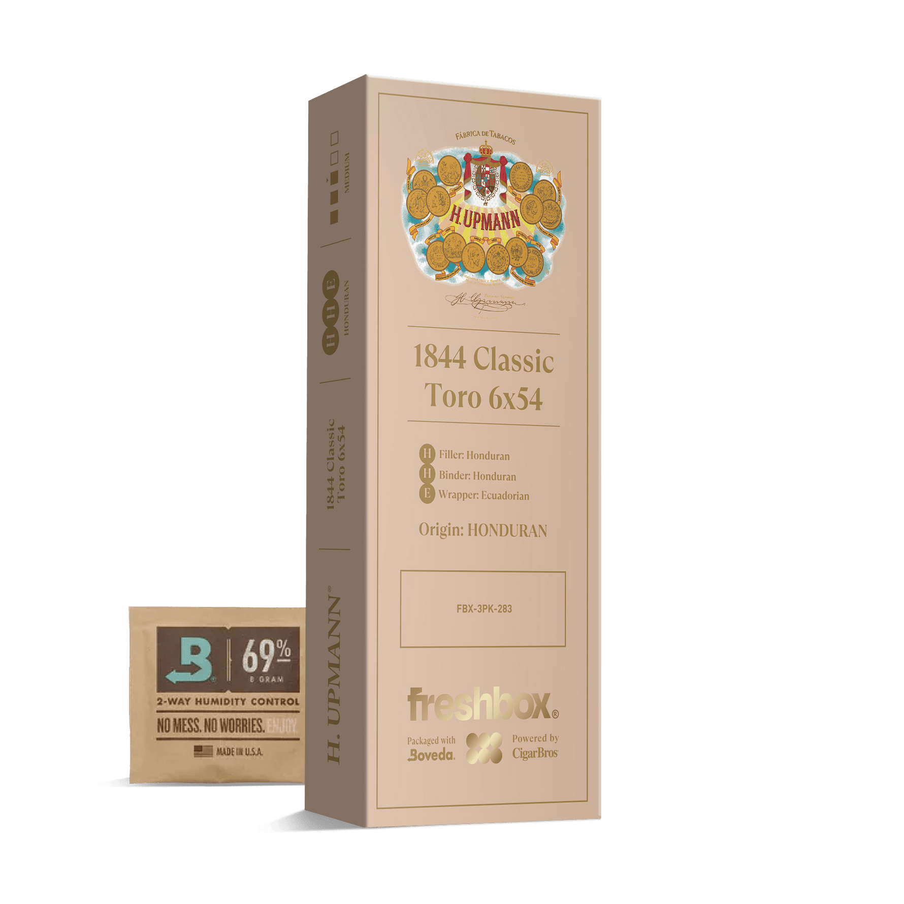 H Upmann 1844 Classic Toro 6x54 FreshBox | 3-Pack