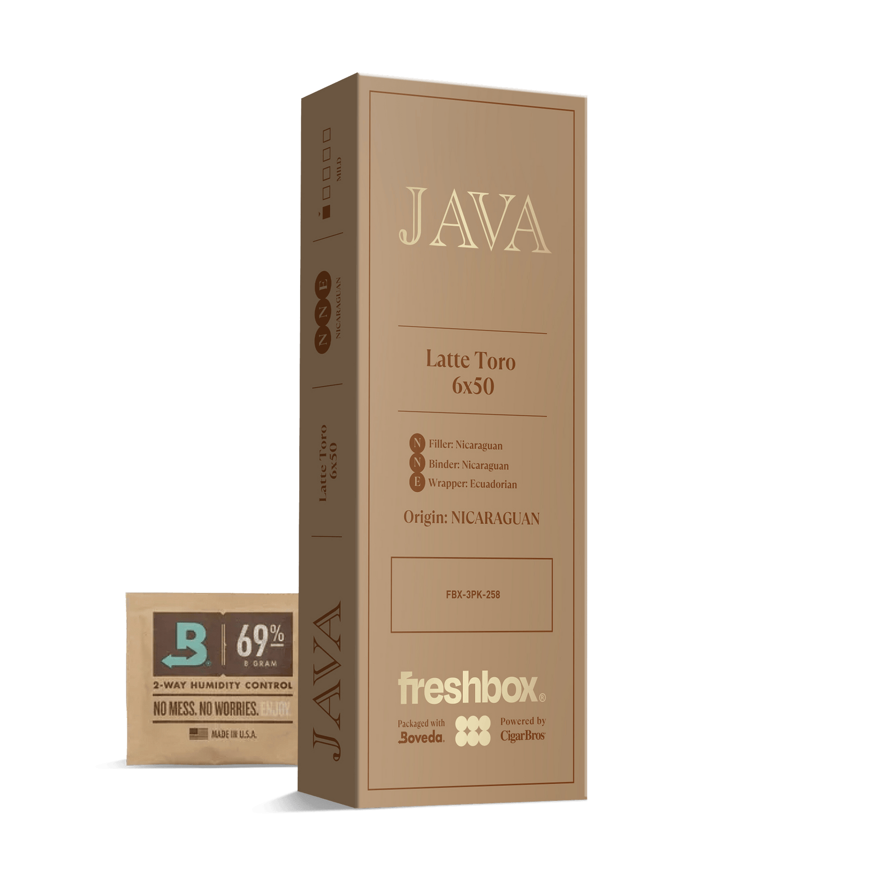 Java Latte Toro 6x50 FreshBox | 3-Pack