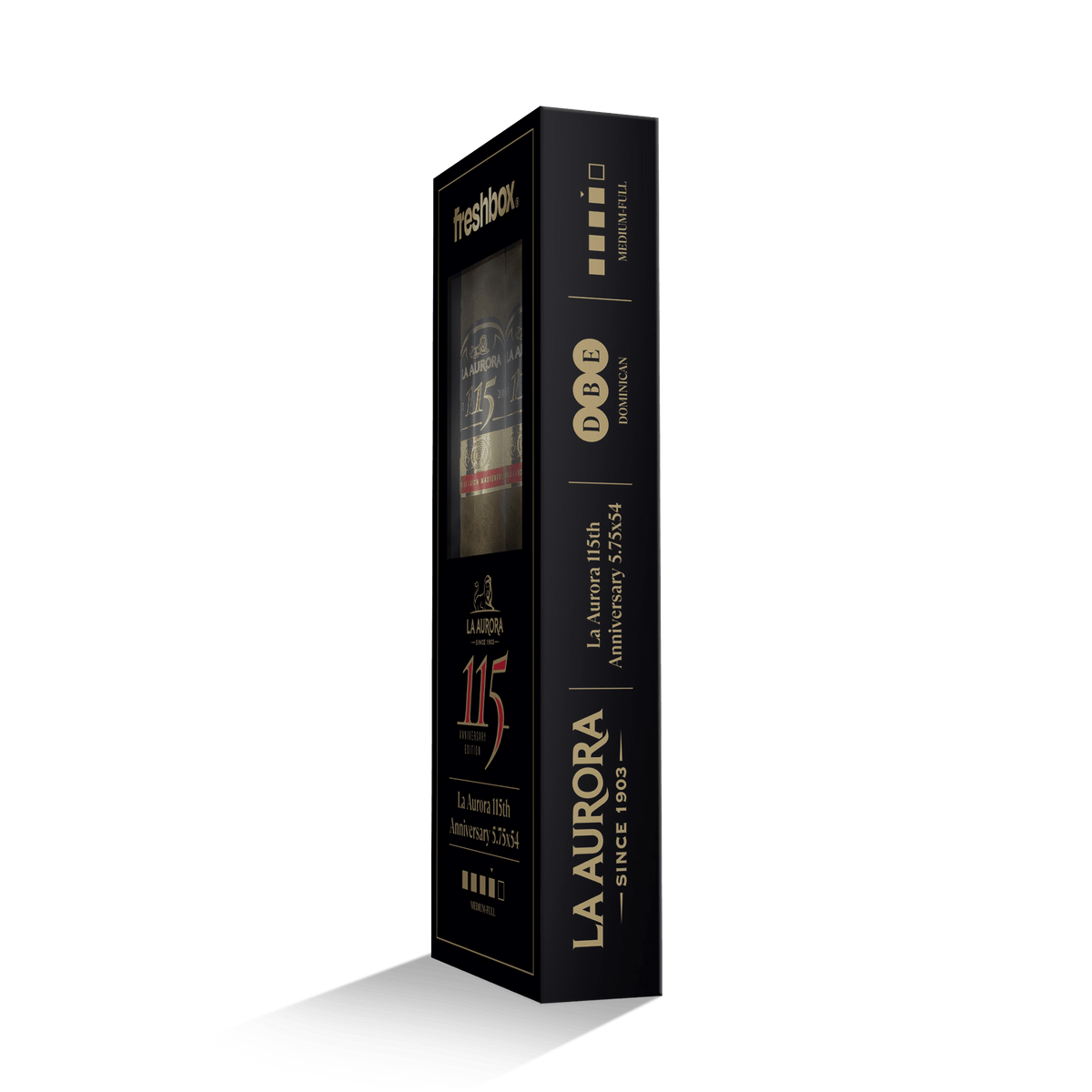 La Aurora 115th Anniversary 5.75x54 FreshBox | 3-Pack