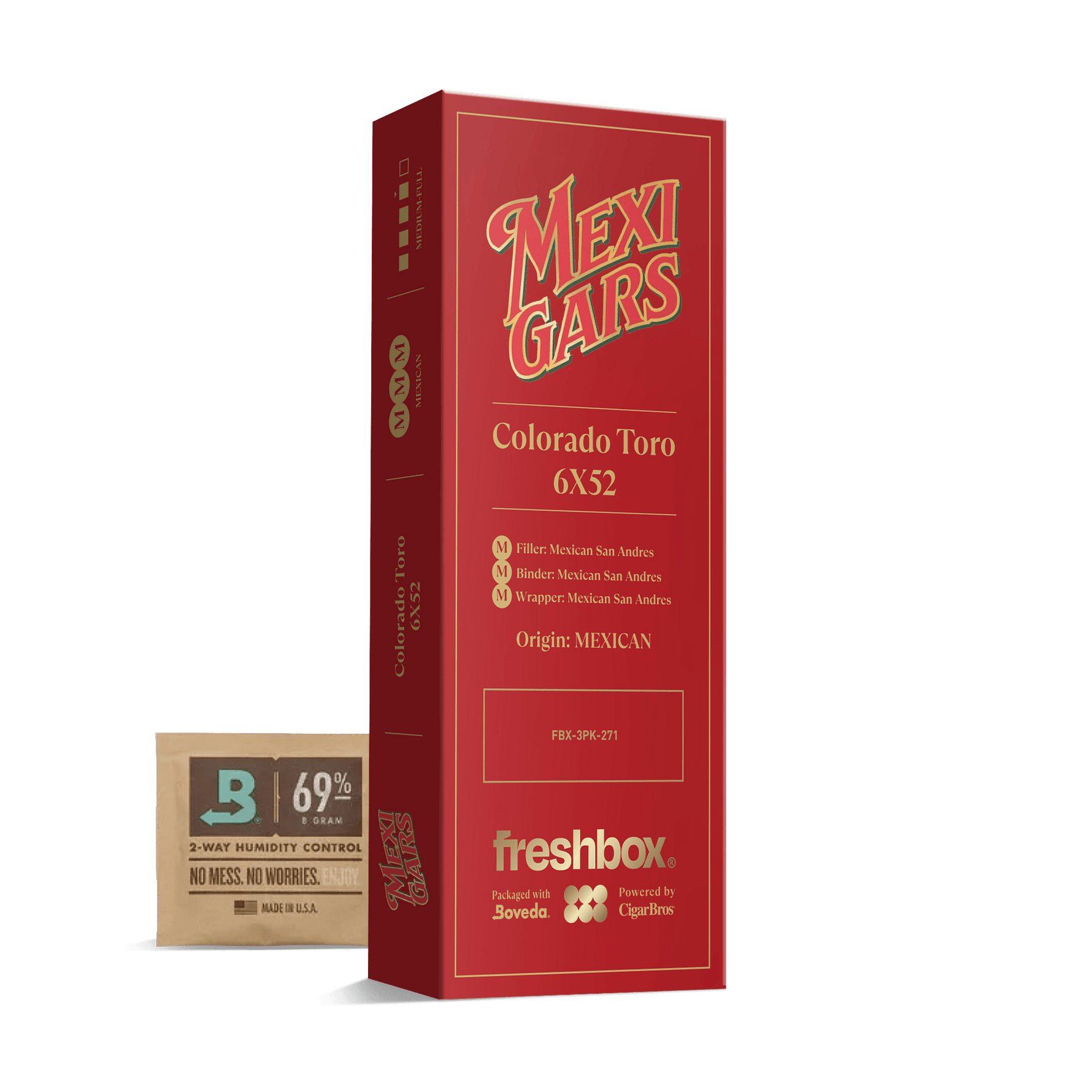 Mexigar Colorado 6x52 FreshBox | 3-Pack