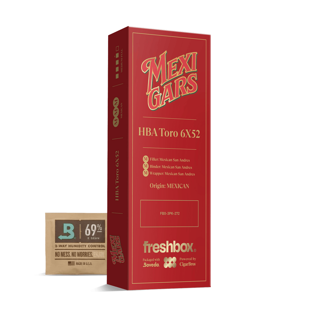 Mexigar HBA 6x52 FreshBox | 3-Pack