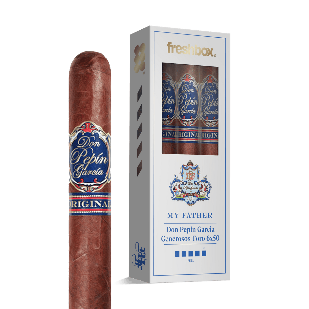 My Father Don Pepin Garcia Generosos Toro 6x50 FreshBox | 3-Pack