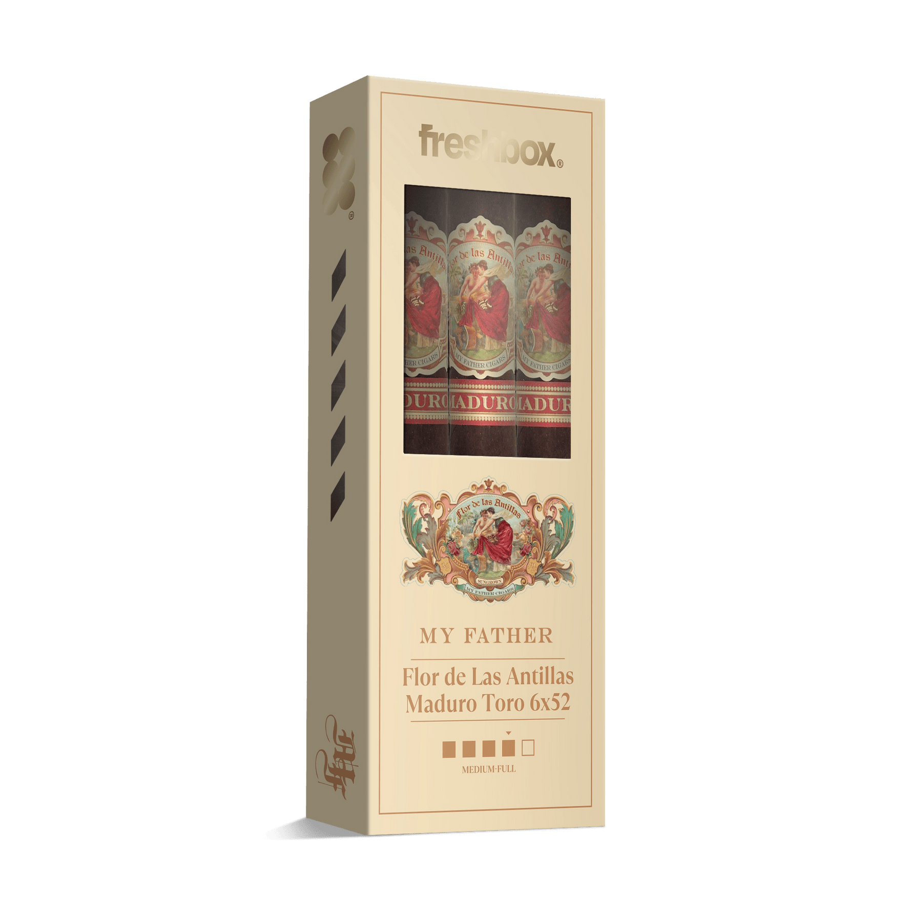 My Father Flor de Las Antillas Maduro Toro 6x52 FreshBox | 3-Pack