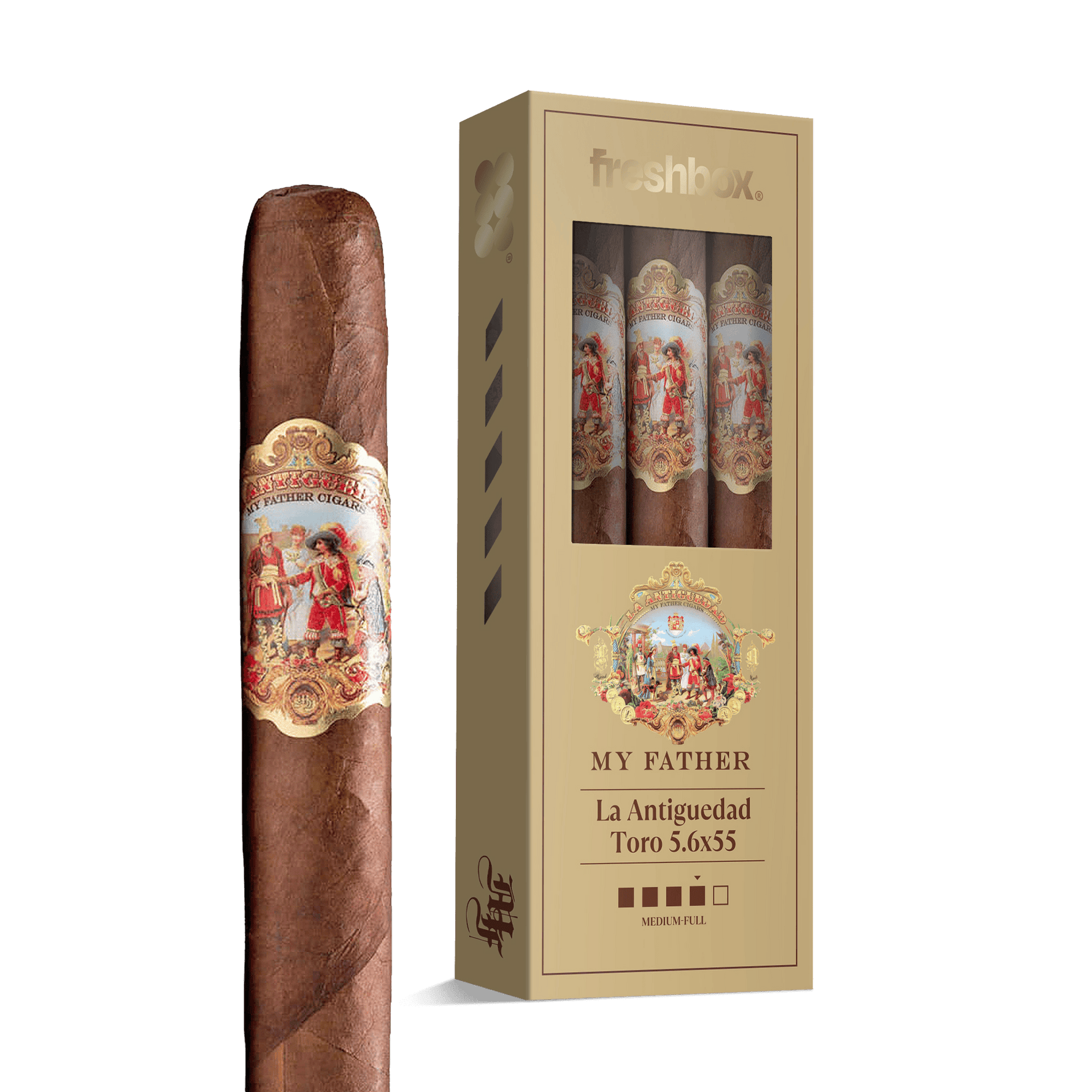 My Father La Antiguedad Toro 5.6x55 FreshBox | 3-Pack