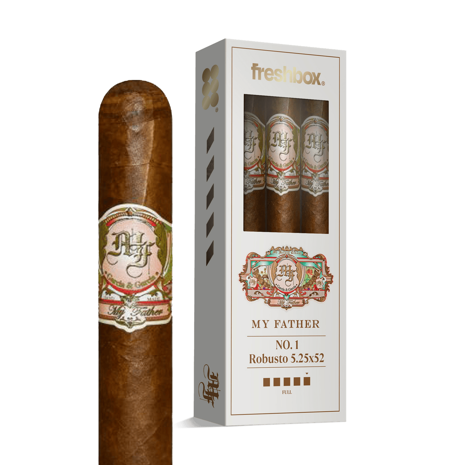 My Father NO. 1 Robusto 5.25x52 FreshBox | 3-Pack