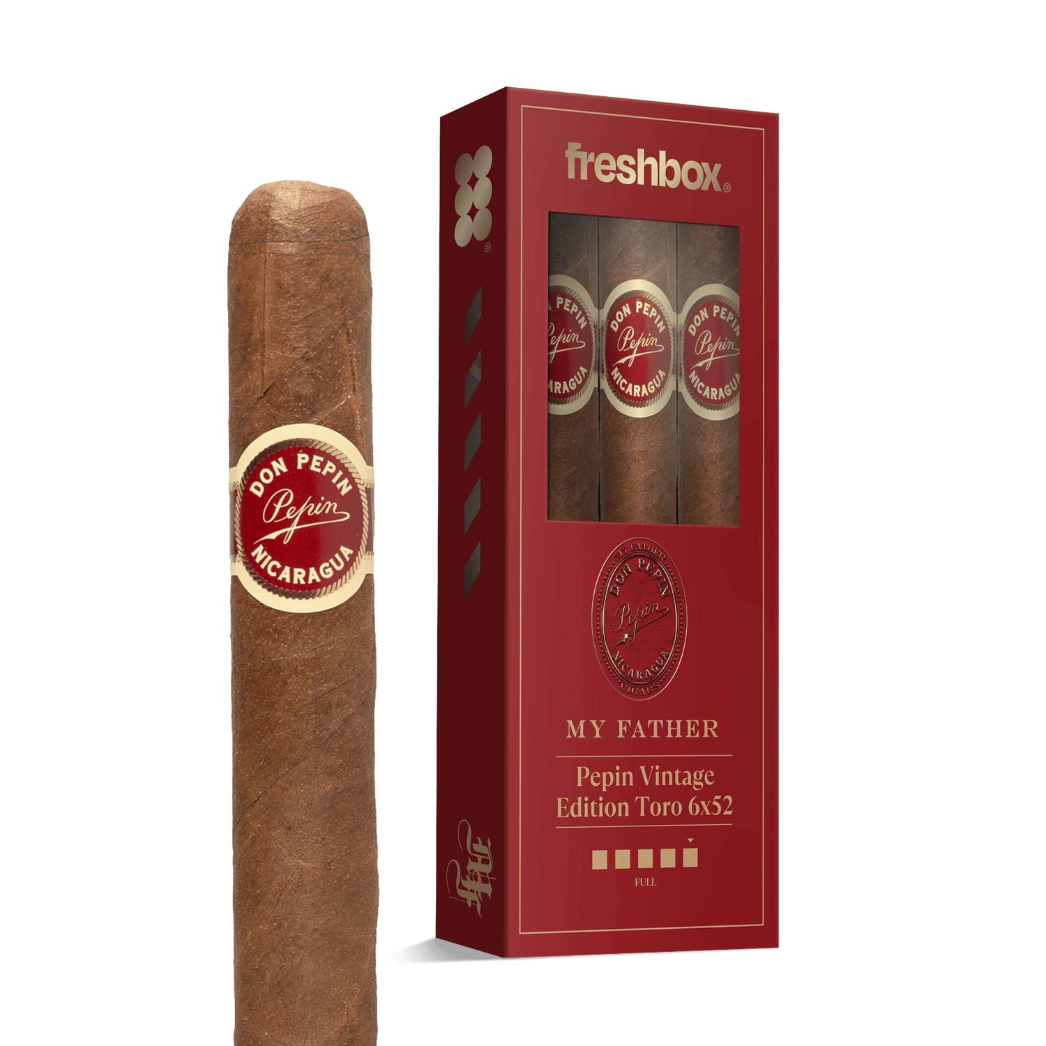My Father Pepin Vintage Edition Toro 6x52 FreshBox | 3-Pack