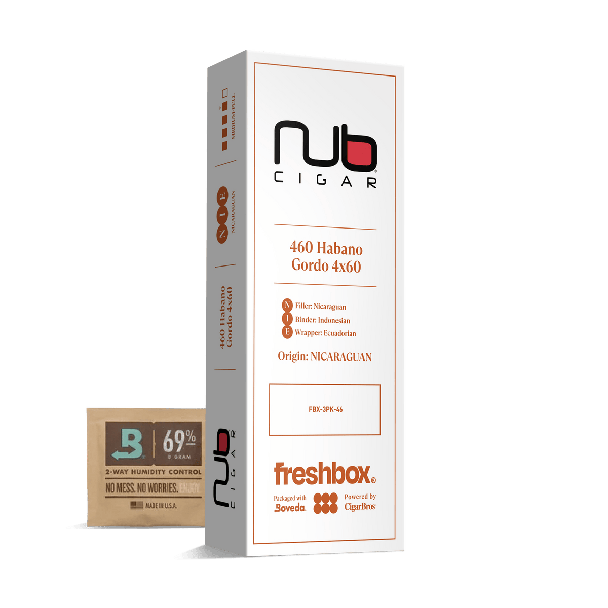 Nub 460 Habano 4x60 FreshBox | 3-Pack