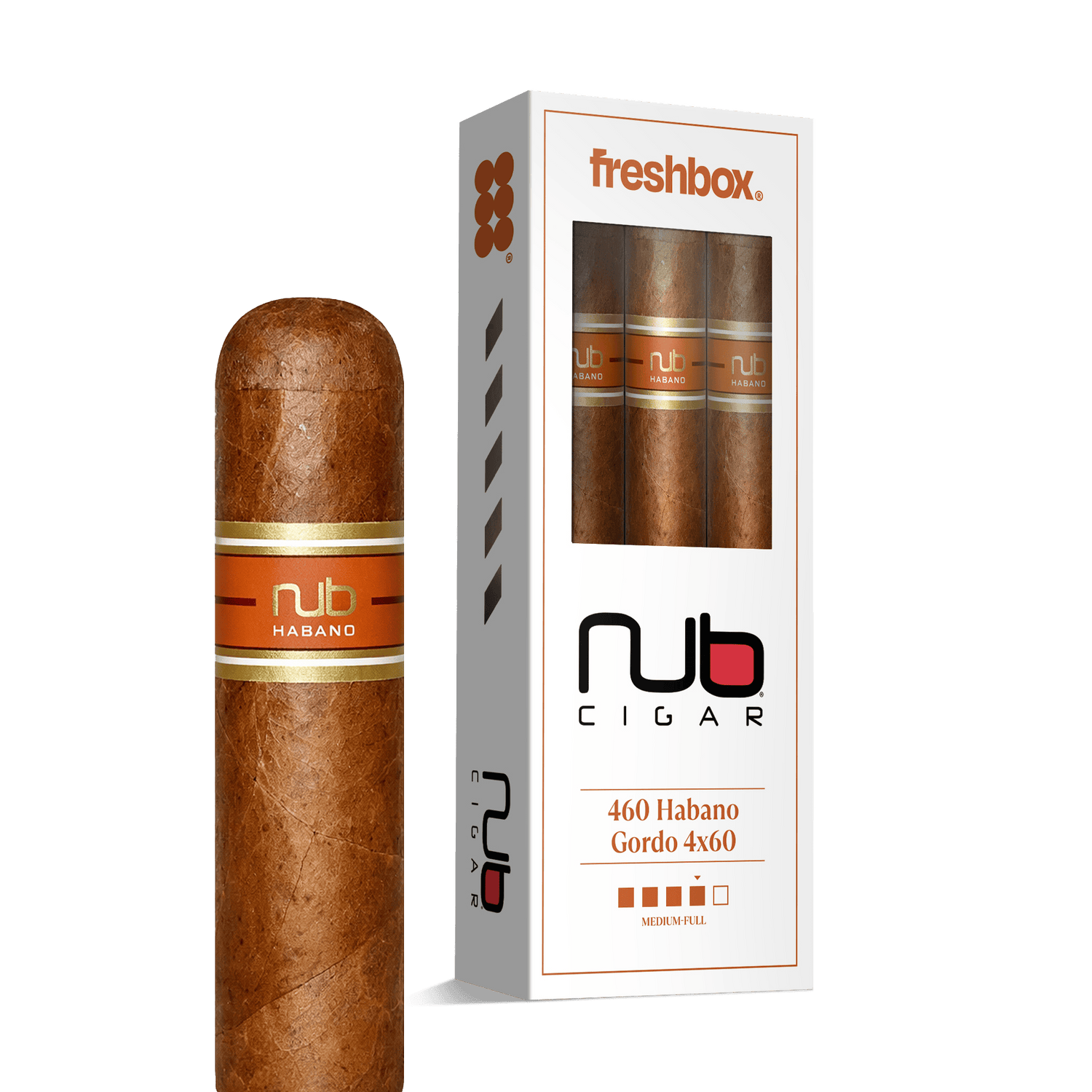 Nub 460 Habano 4x60 FreshBox | 3-Pack