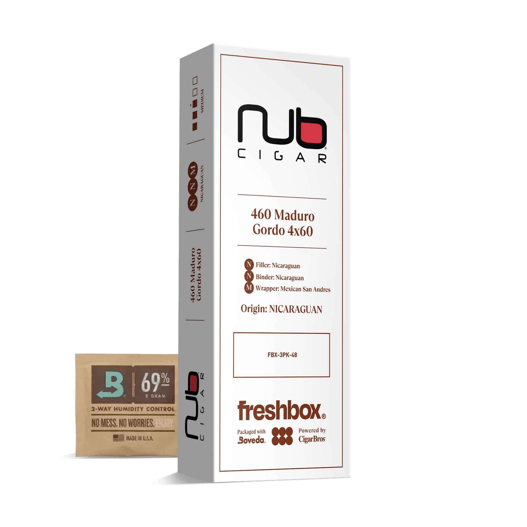 Nub 460 Maduro 4x60 FreshBox | 3-Pack