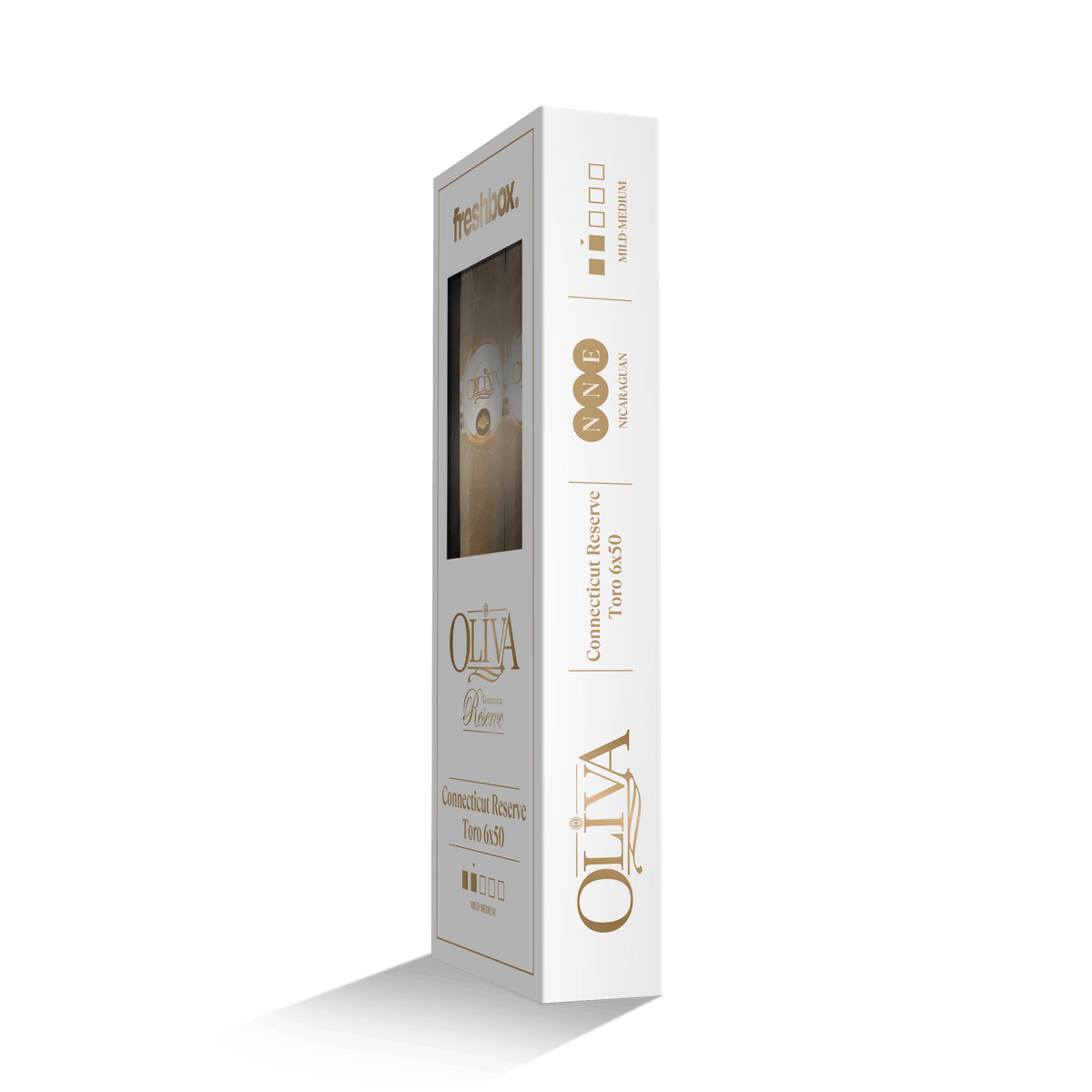 Oliva Connecticut Reserve Toro 6x50 FreshBox | 3-Pack