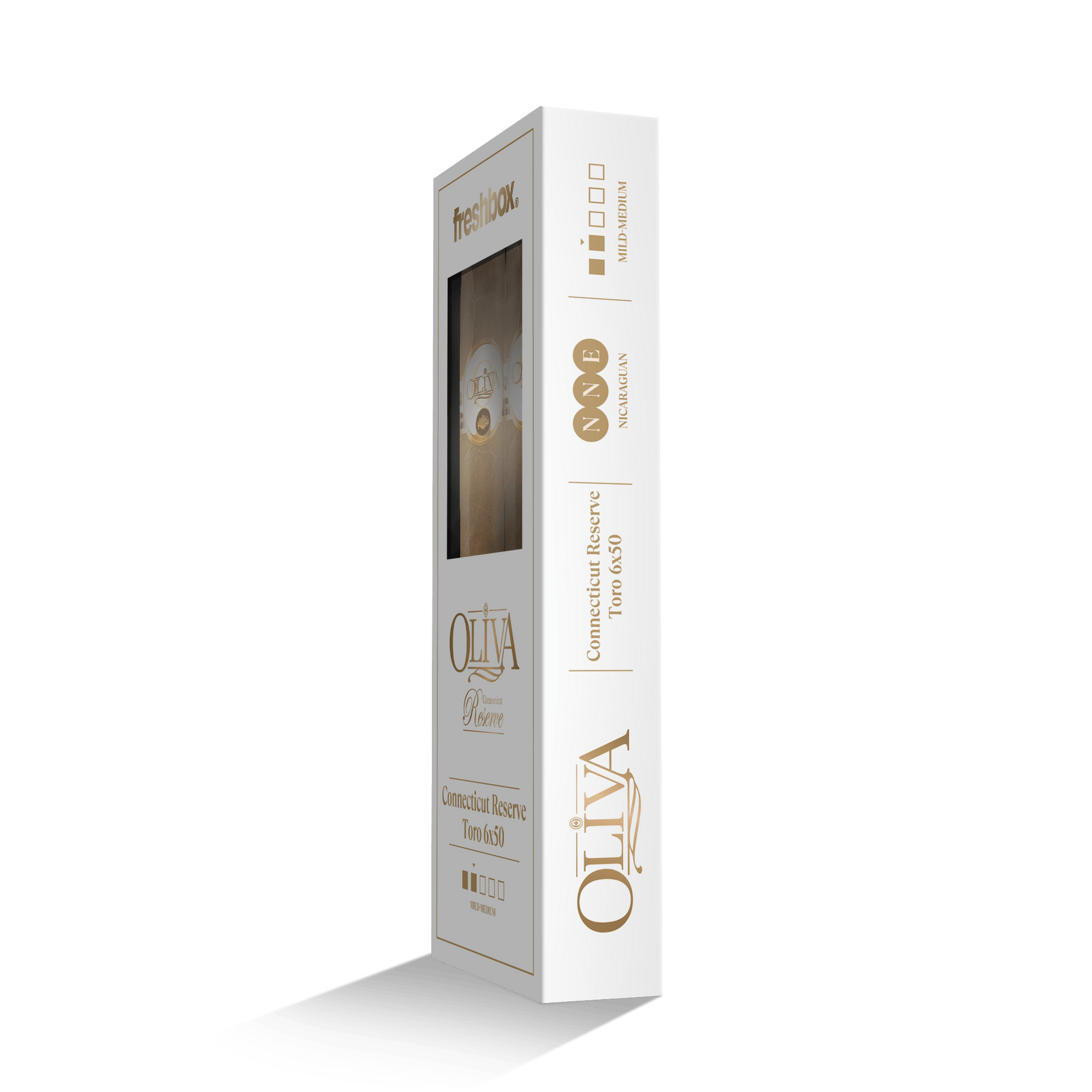 Oliva Connecticut Reserve Toro 6x50 FreshBox | 3-Pack