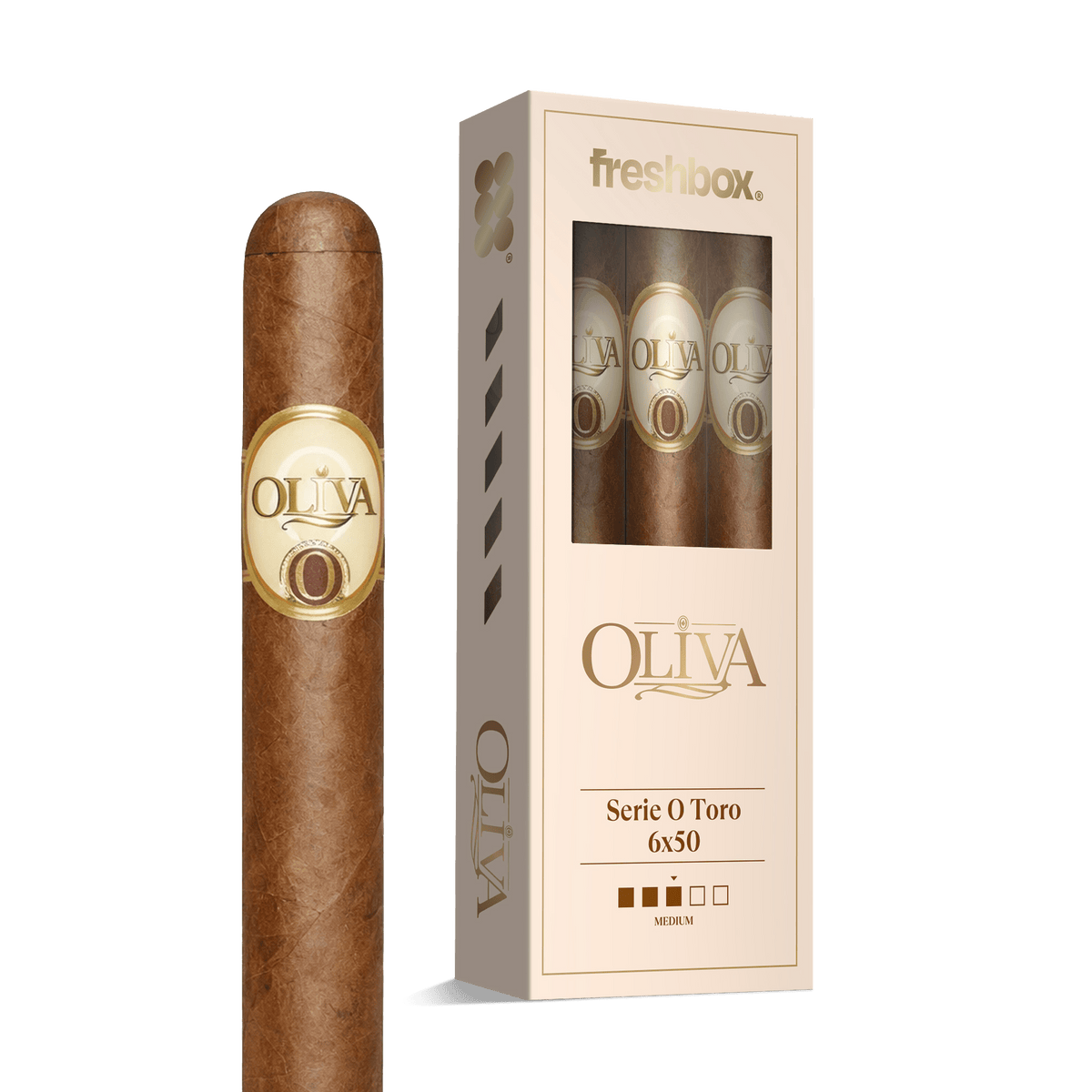 Oliva Serie O Toro 6x50 FreshBox | 3-Pack