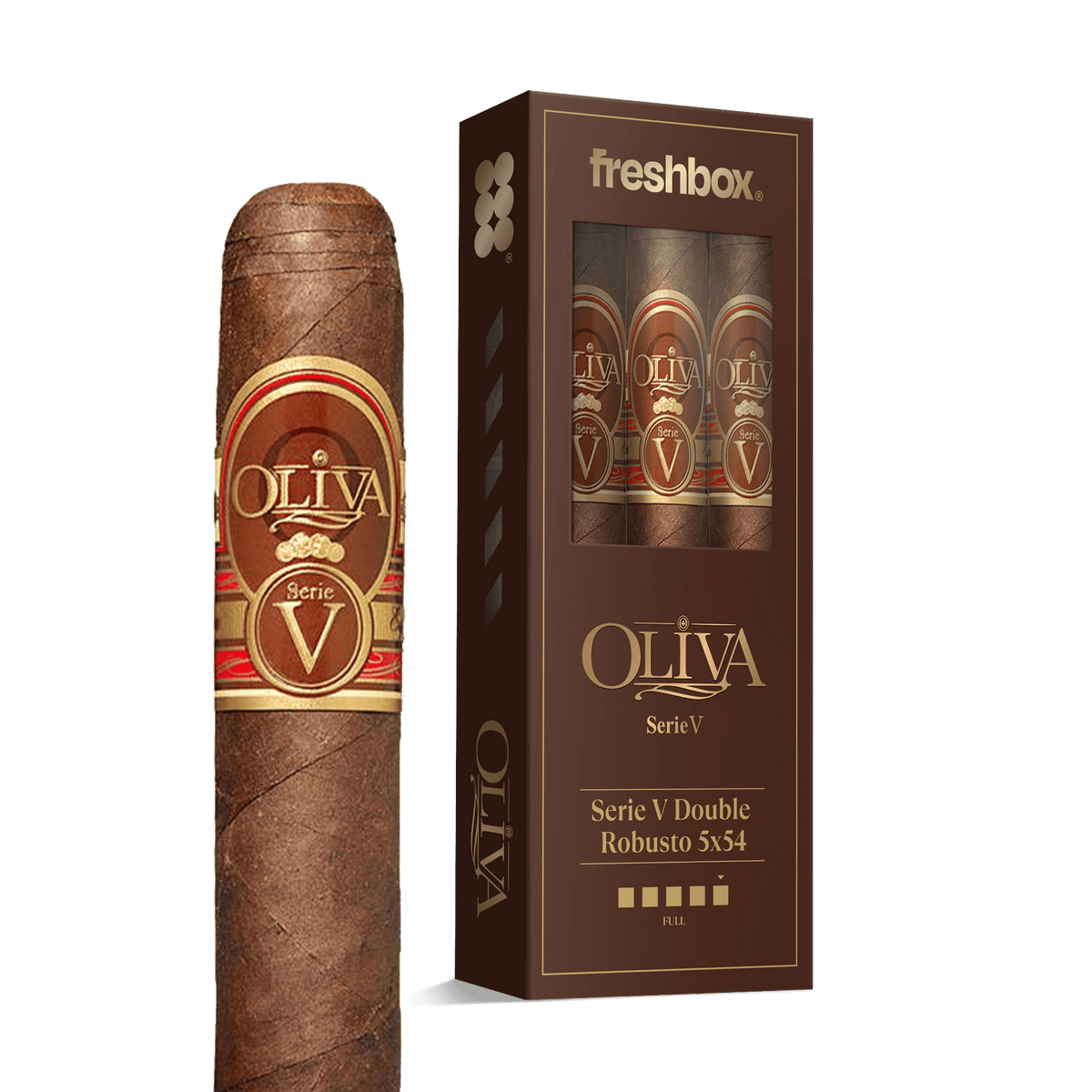 Oliva Serie V Double Robusto 5x54 FreshBox | 3-Pack